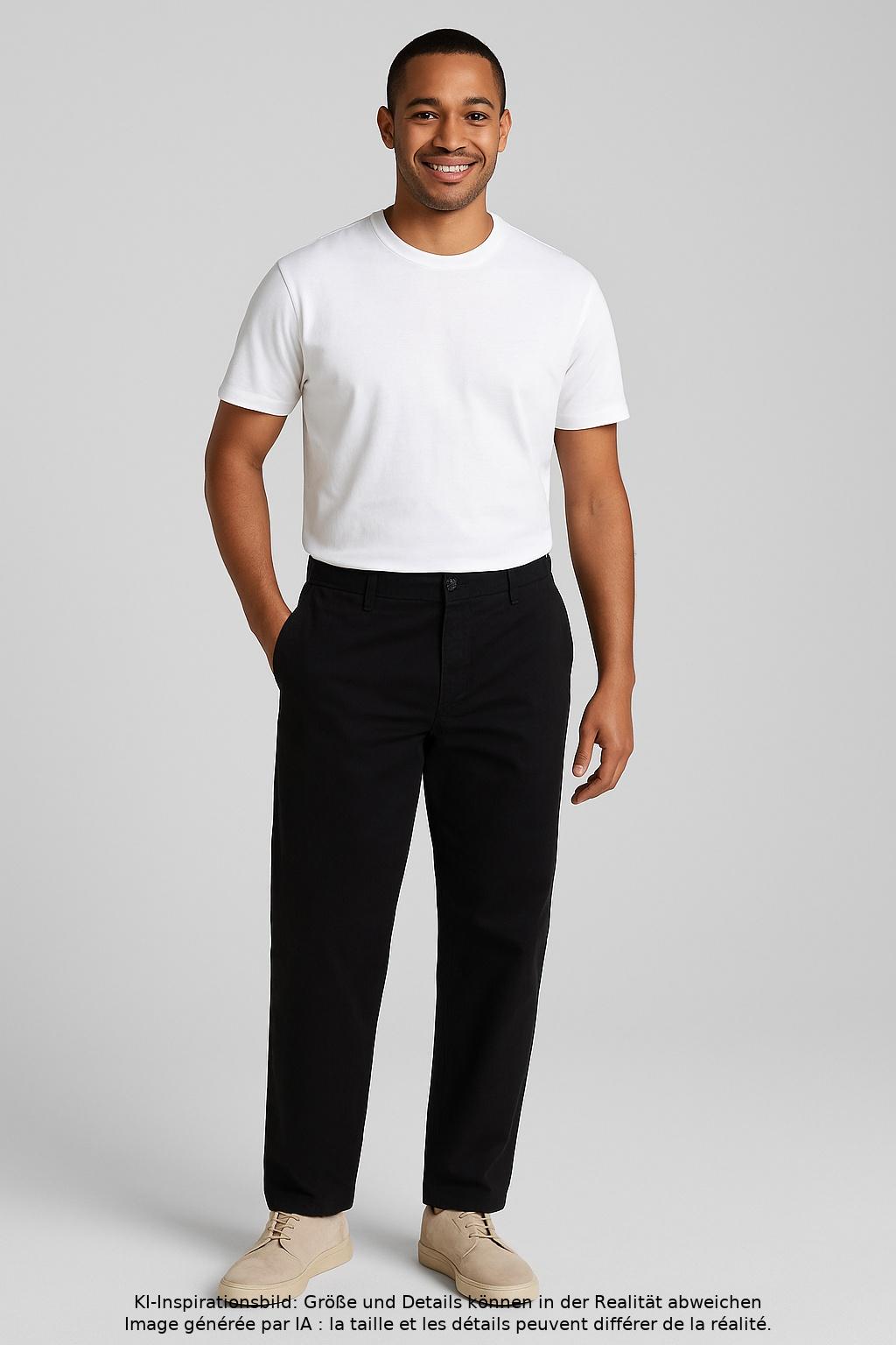 Thumbnail - Boss by Hugo Boss Herren Stoffhose, schwarz, Gr. 44