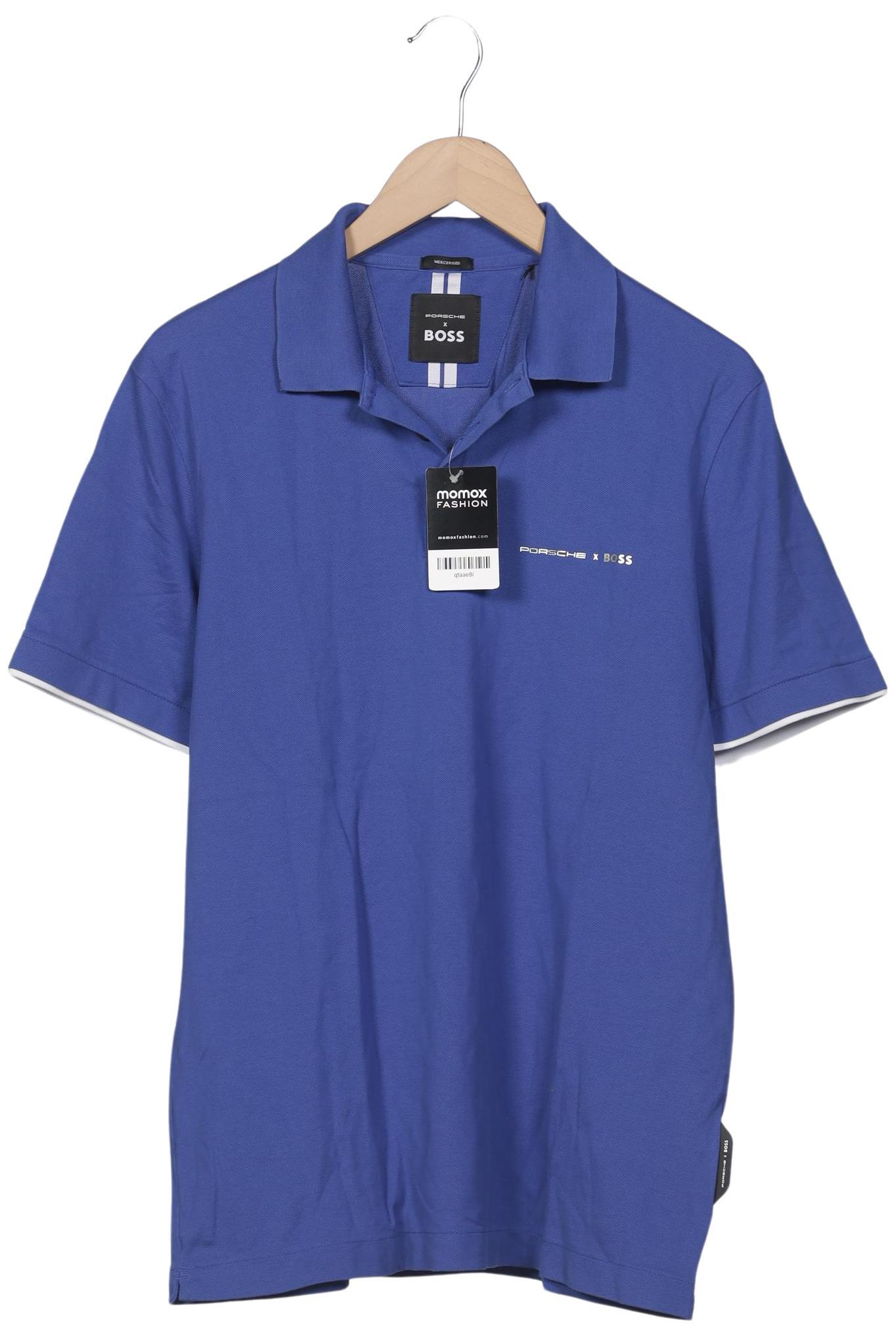 

Boss by Hugo Boss Herren Poloshirt, blau, Gr. 52