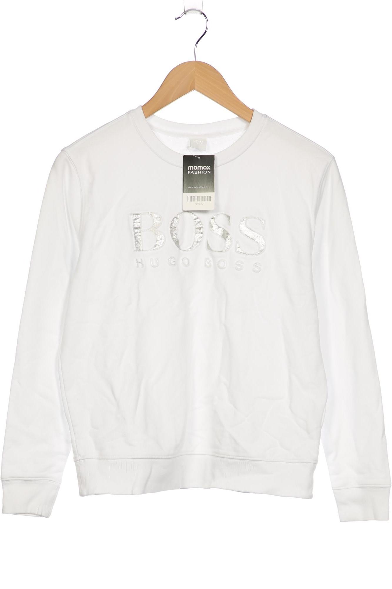 

Boss by Hugo Boss Damen Sweatshirt, weiß, Gr. 38