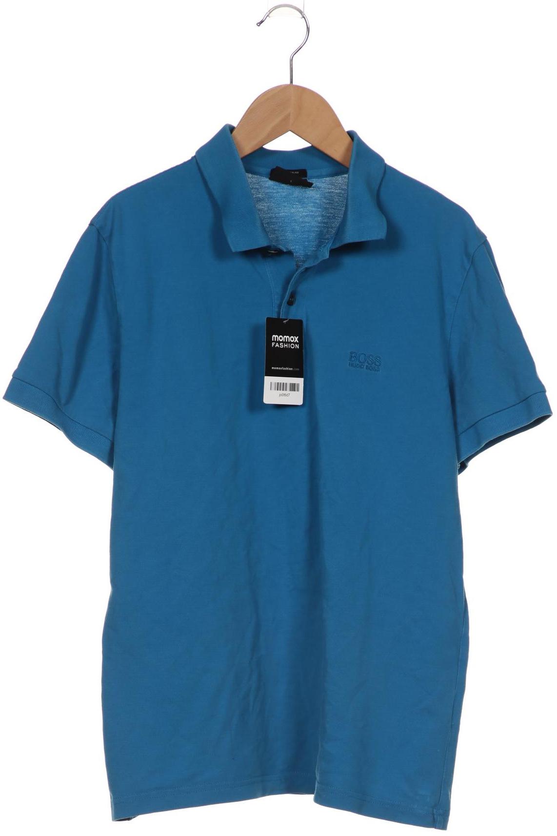 

Boss by Hugo Boss Herren Poloshirt, blau, Gr. 52