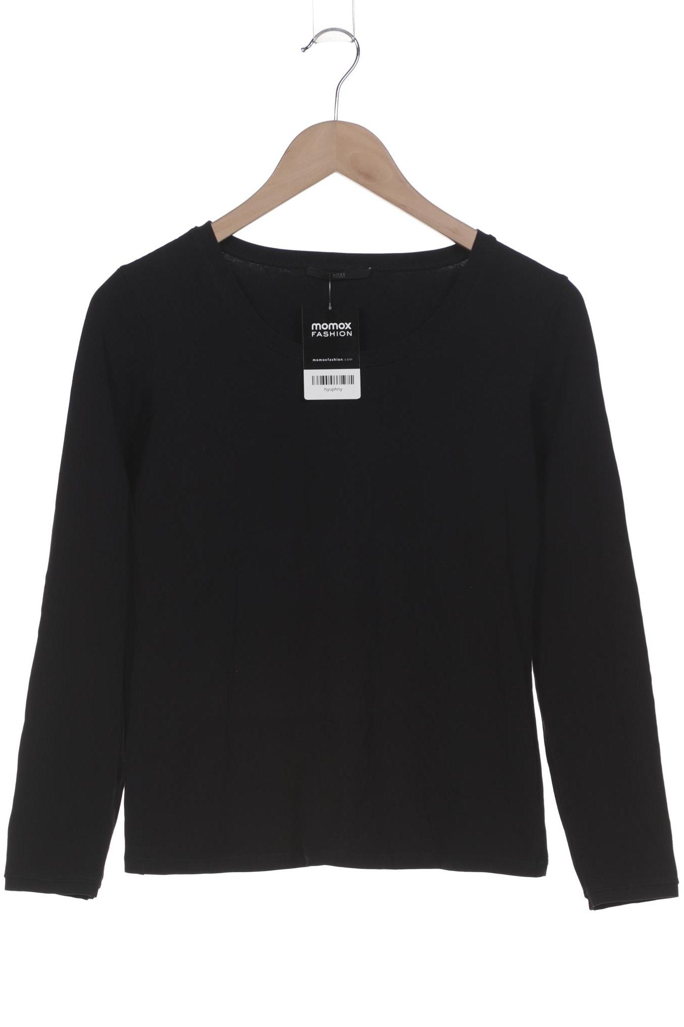 

Boss by Hugo Boss Damen Langarmshirt, schwarz, Gr. 38
