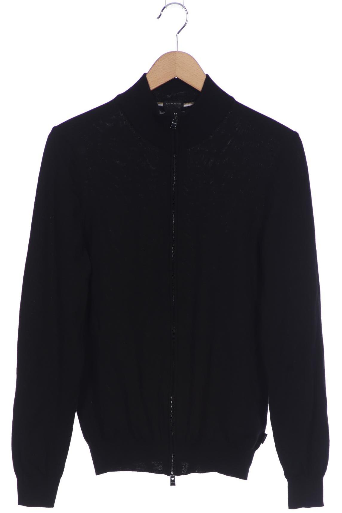 

Boss by Hugo Boss Herren Strickjacke, schwarz, Gr. 48