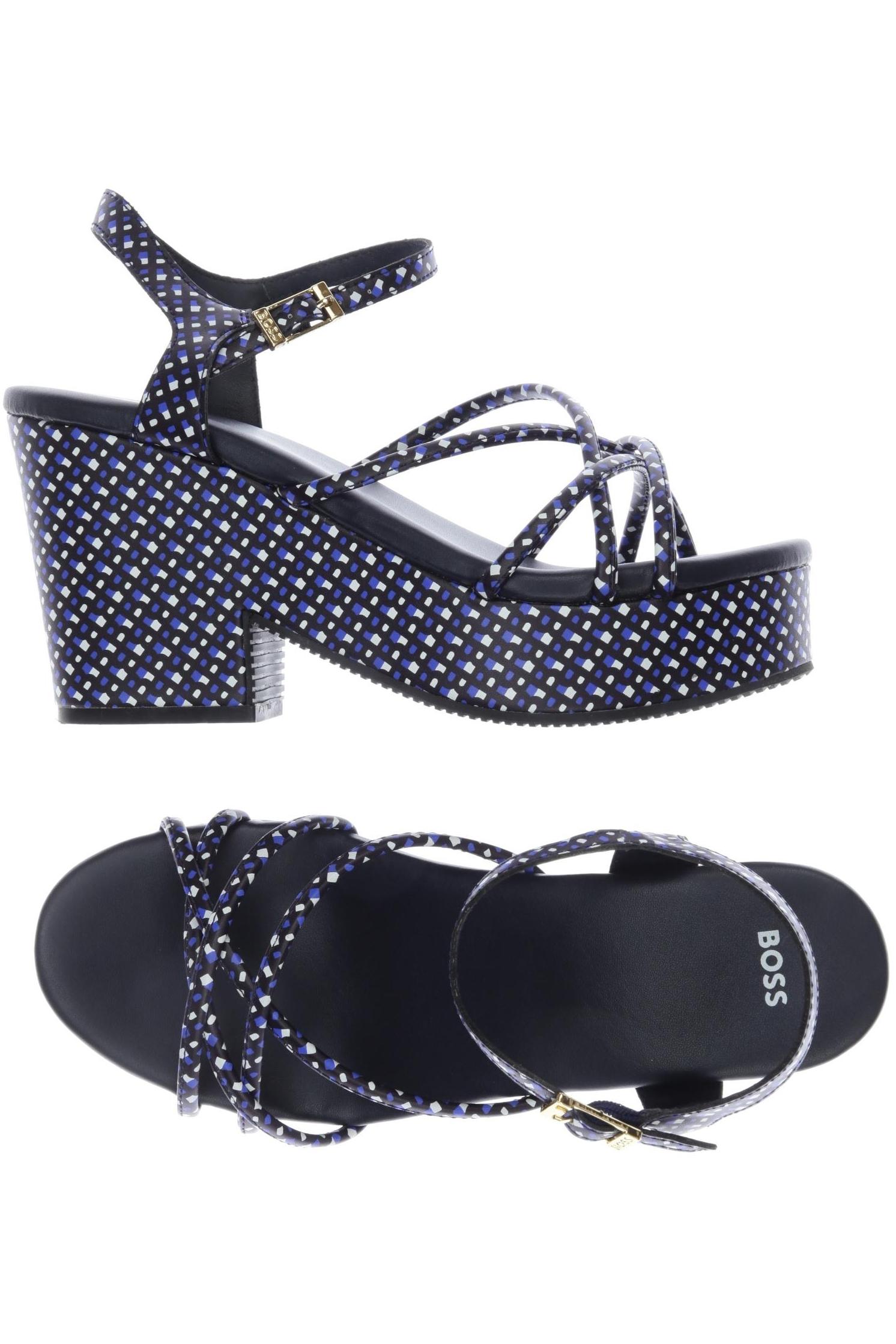 

Boss by Hugo Boss Damen Sandale, blau, Gr. 39