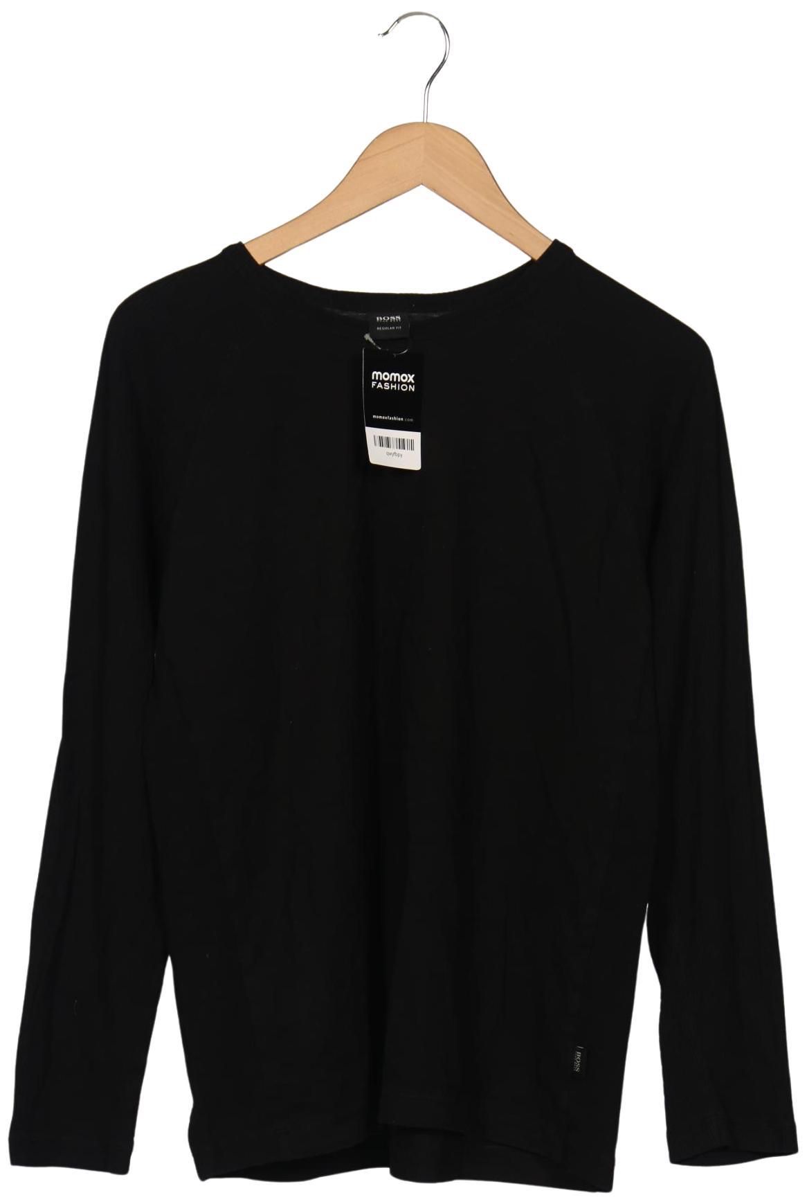 

Boss by Hugo Boss Herren Langarmshirt, schwarz, Gr. 52