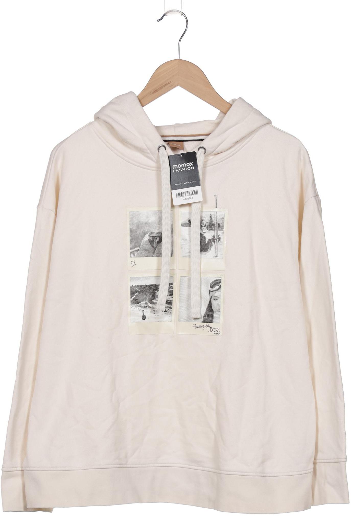 

Boss by Hugo Boss Damen Kapuzenpullover, cremeweiß, Gr. 44