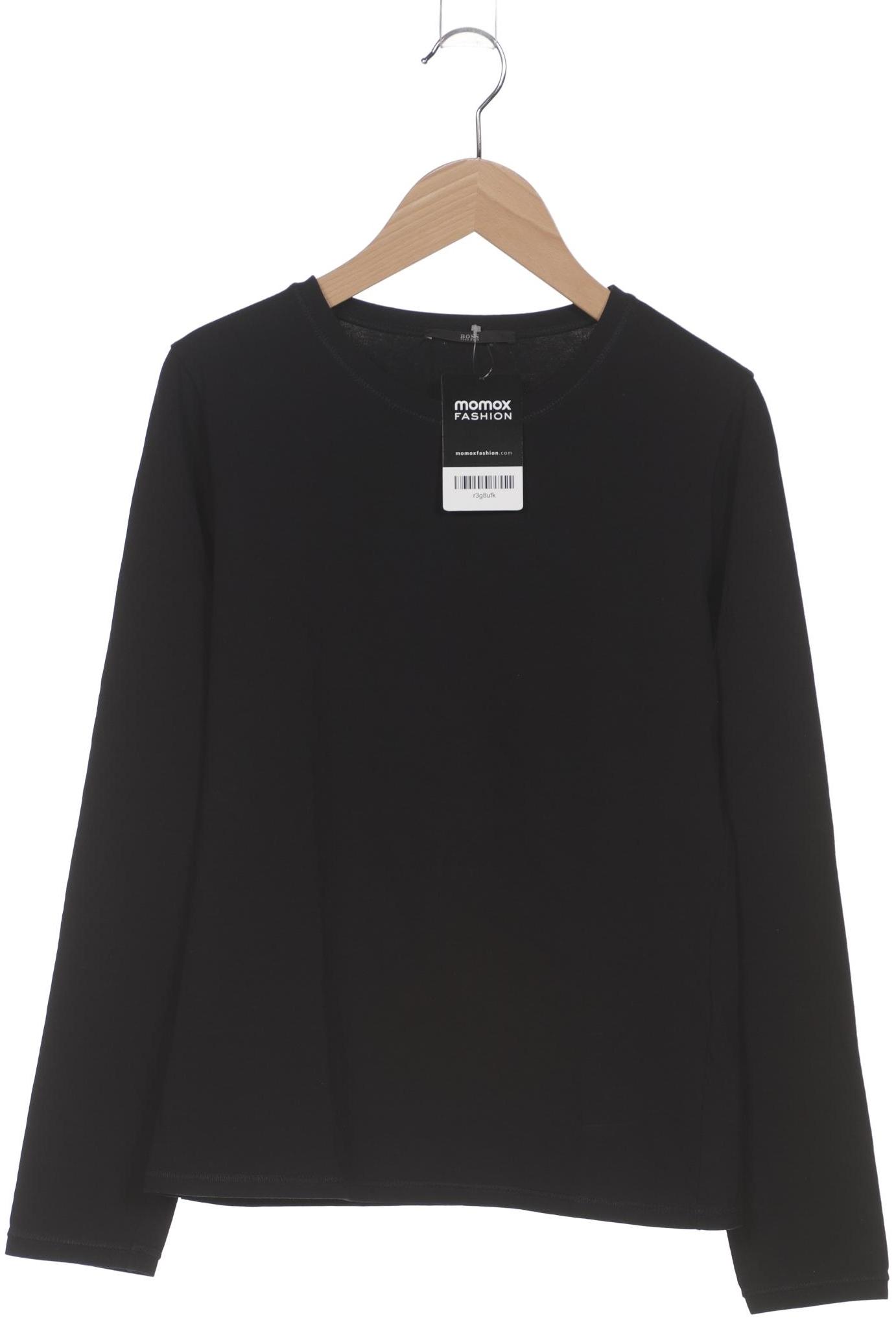 

Boss by Hugo Boss Damen Langarmshirt, schwarz, Gr. 36
