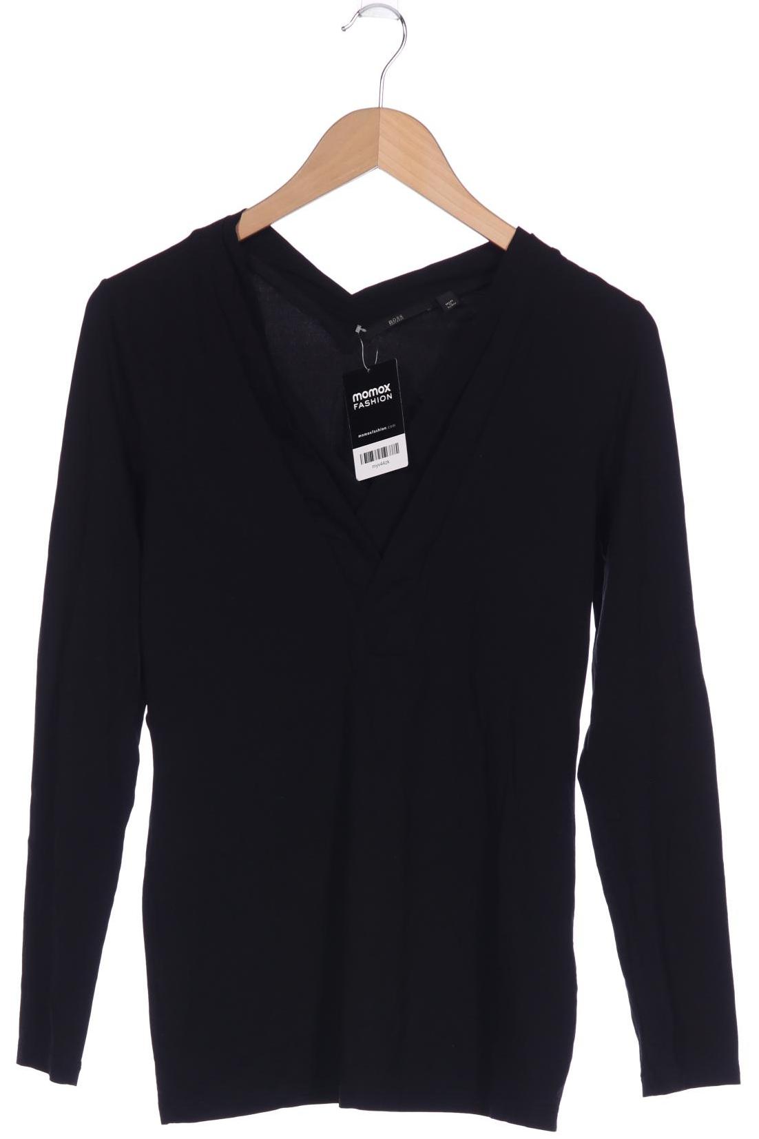 

Boss by Hugo Boss Damen Langarmshirt, schwarz, Gr. 38
