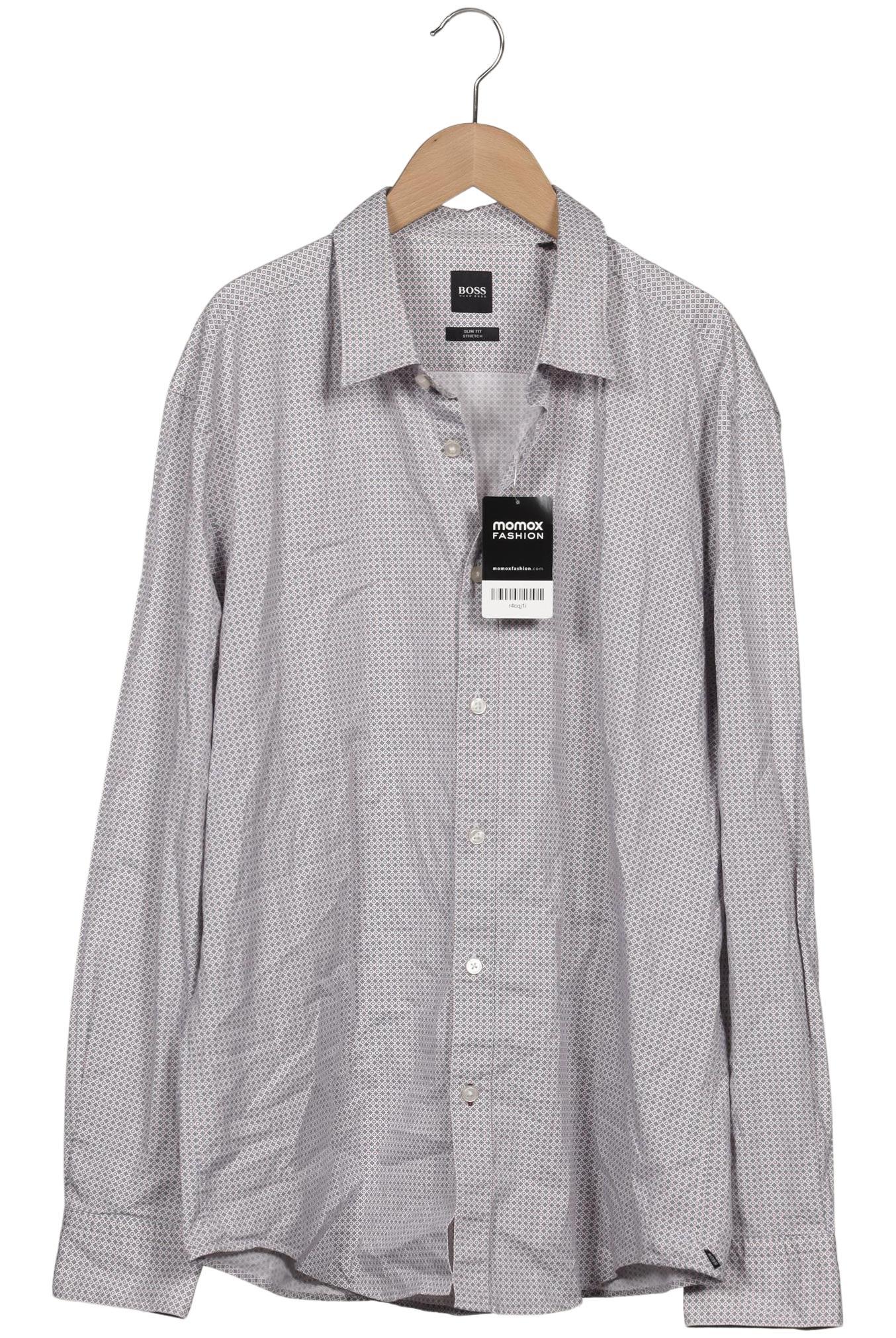 

Boss by Hugo Boss Herren Hemd, grau, Gr. 56