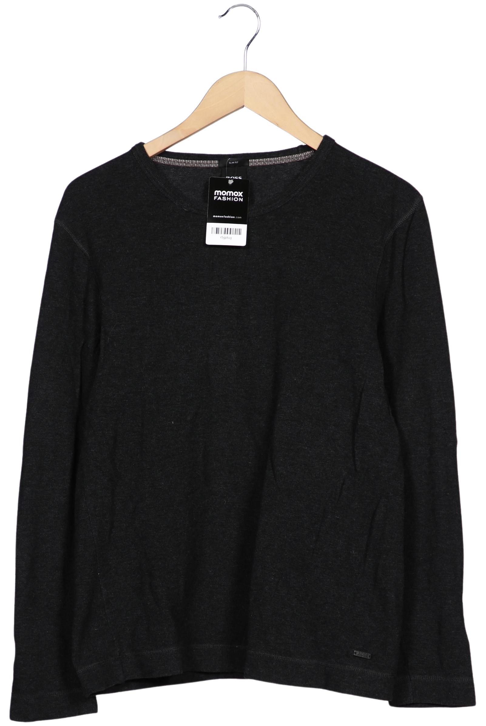 

Boss by Hugo Boss Herren Langarmshirt, grau, Gr. 54