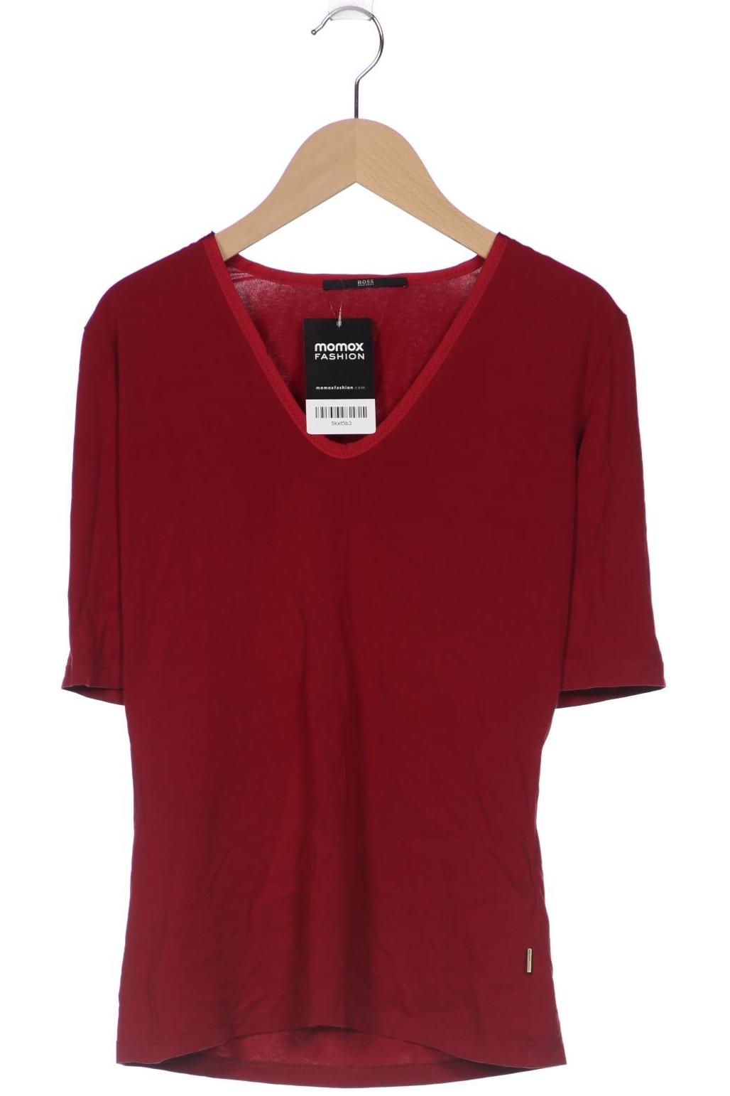 

BOSS by Hugo Boss Damen Langarmshirt, bordeaux