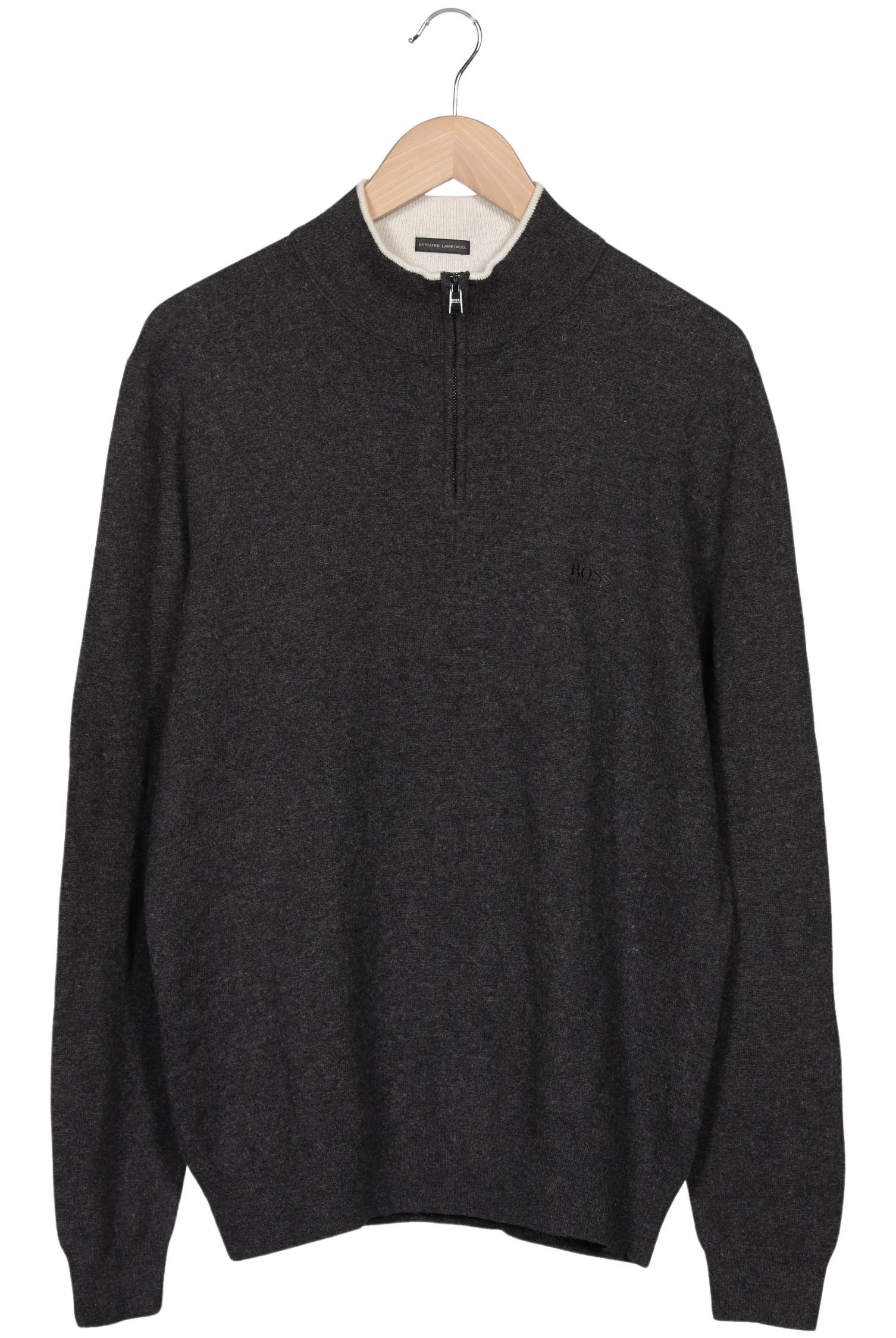 

Boss by Hugo Boss Herren Pullover, grau, Gr. 52