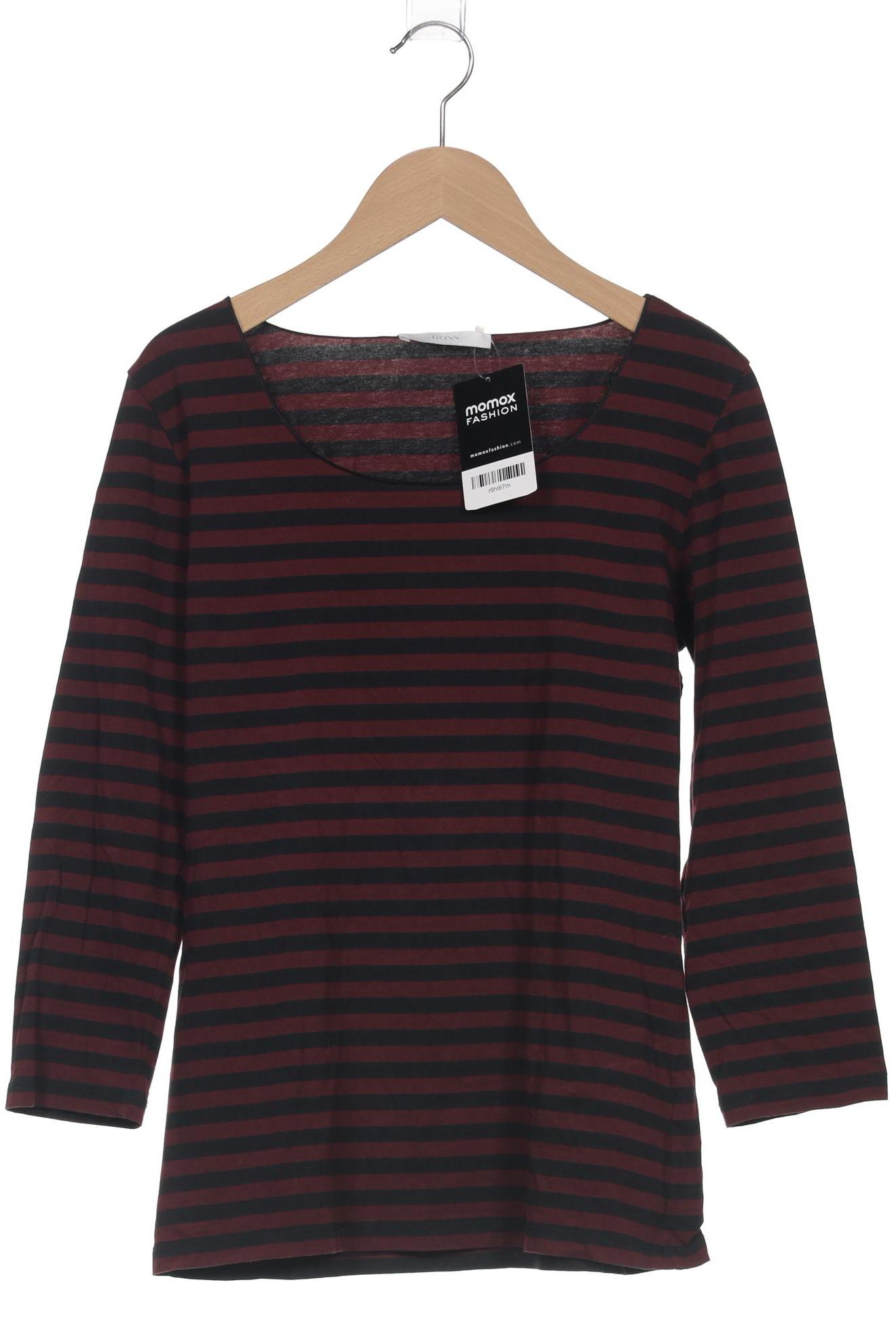 

Boss by Hugo Boss Damen Langarmshirt, bordeaux, Gr. 38