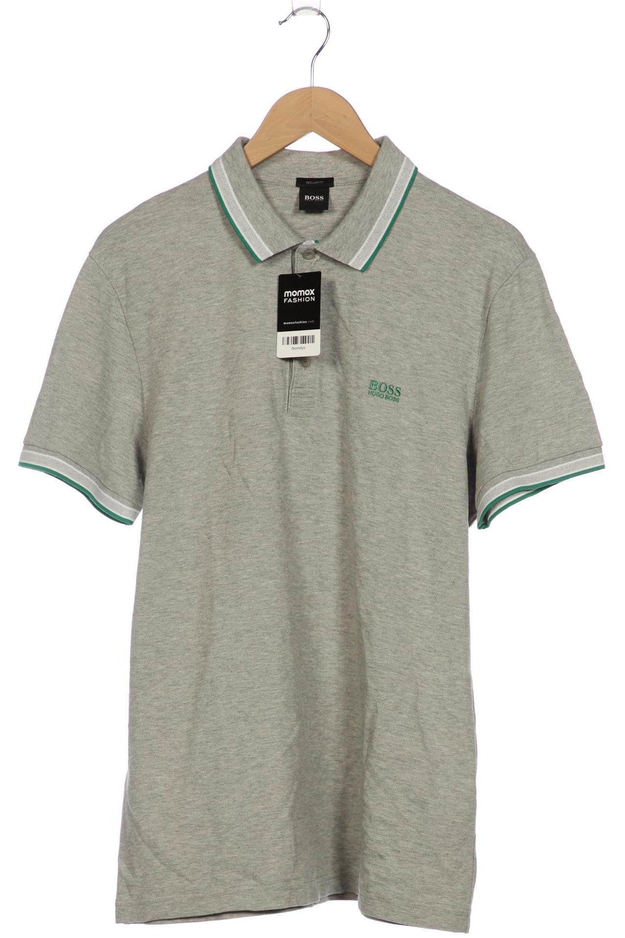 

Boss by Hugo Boss Herren Poloshirt, grau, Gr. 56