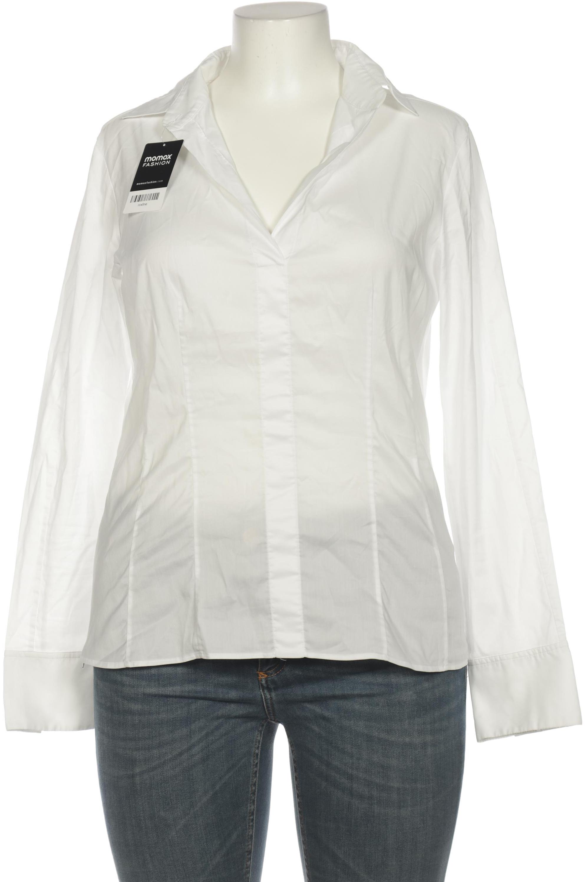 

Boss by Hugo Boss Damen Bluse, weiß, Gr. 42