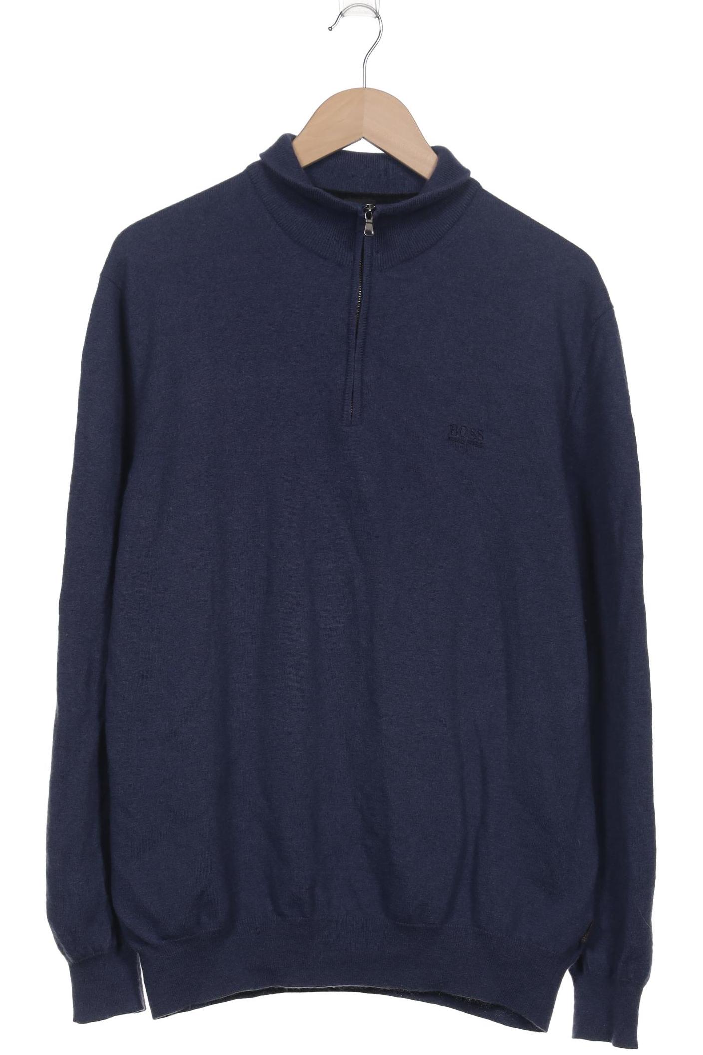 

Boss by Hugo Boss Herren Pullover, blau, Gr. 58