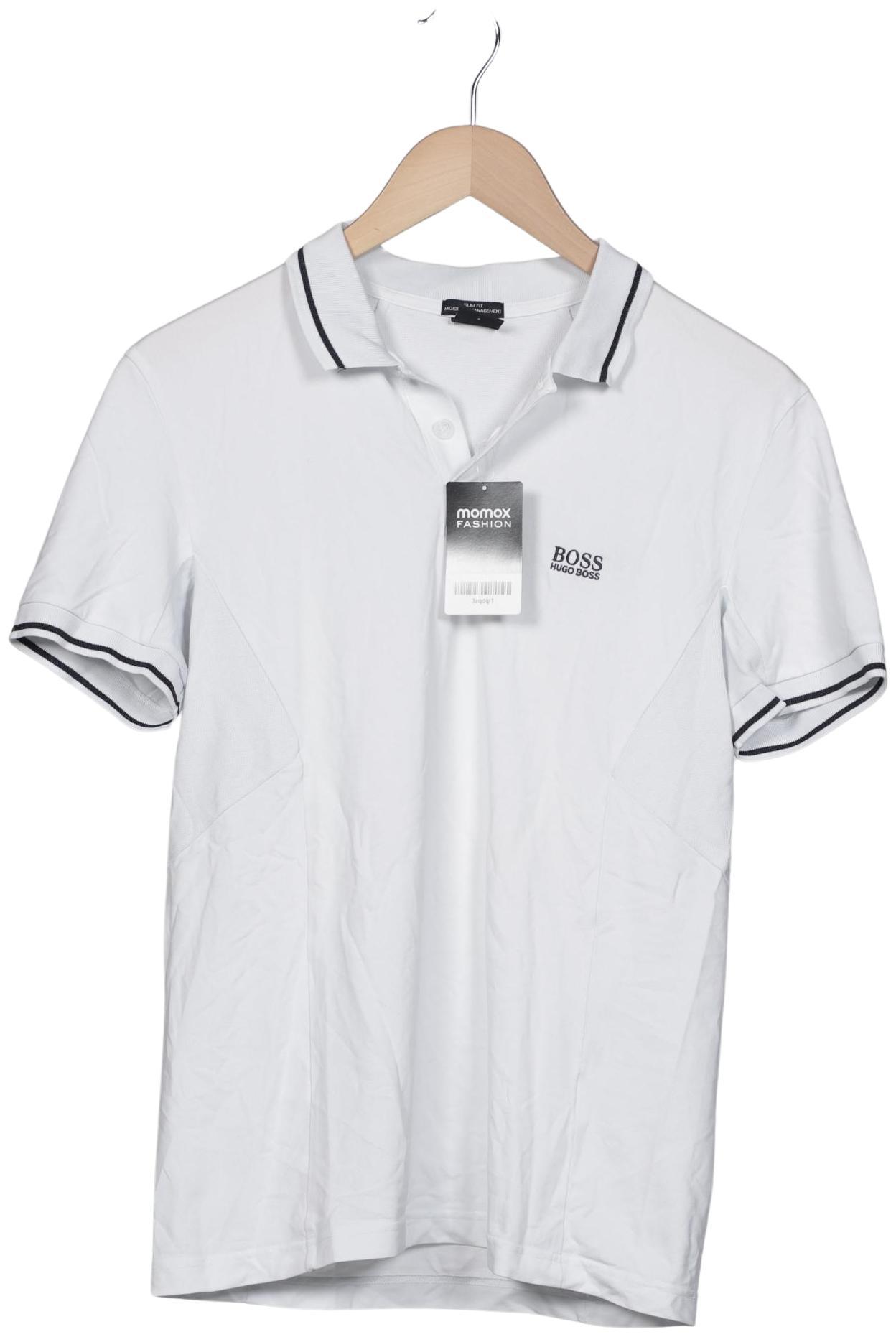 

Boss by Hugo Boss Herren Poloshirt, weiß, Gr. 46