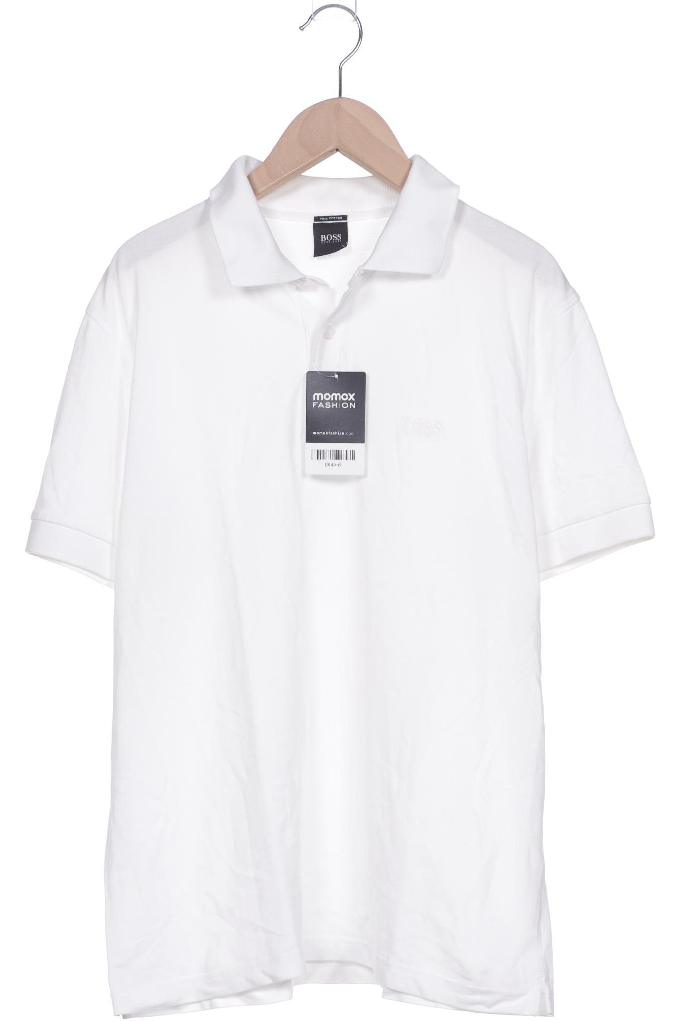 

Boss by Hugo Boss Herren Poloshirt, weiß, Gr. 48