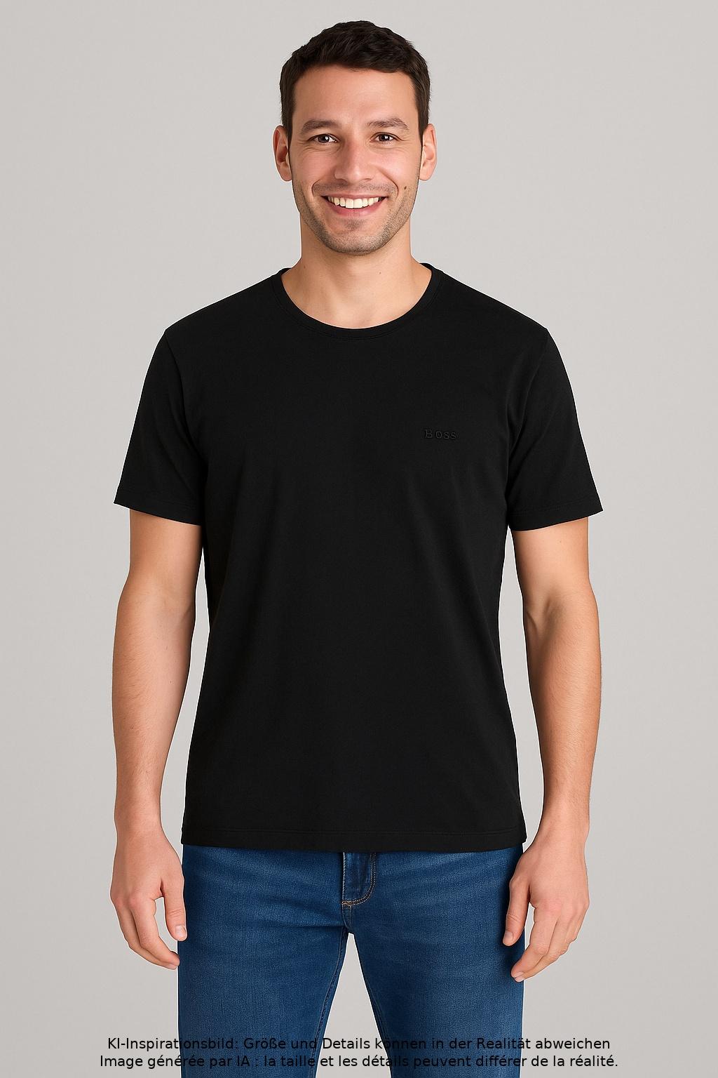 

Boss by Hugo Boss Herren T-Shirt, schwarz, Gr. 52