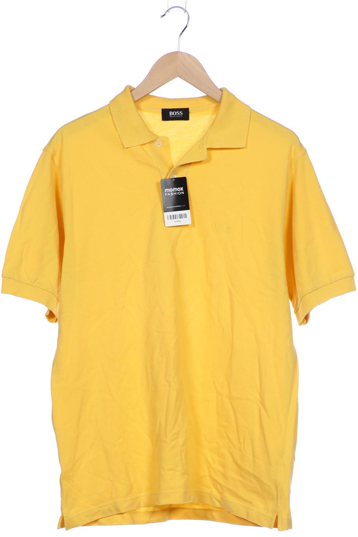 

Boss by Hugo Boss Herren Poloshirt, gelb, Gr. 52
