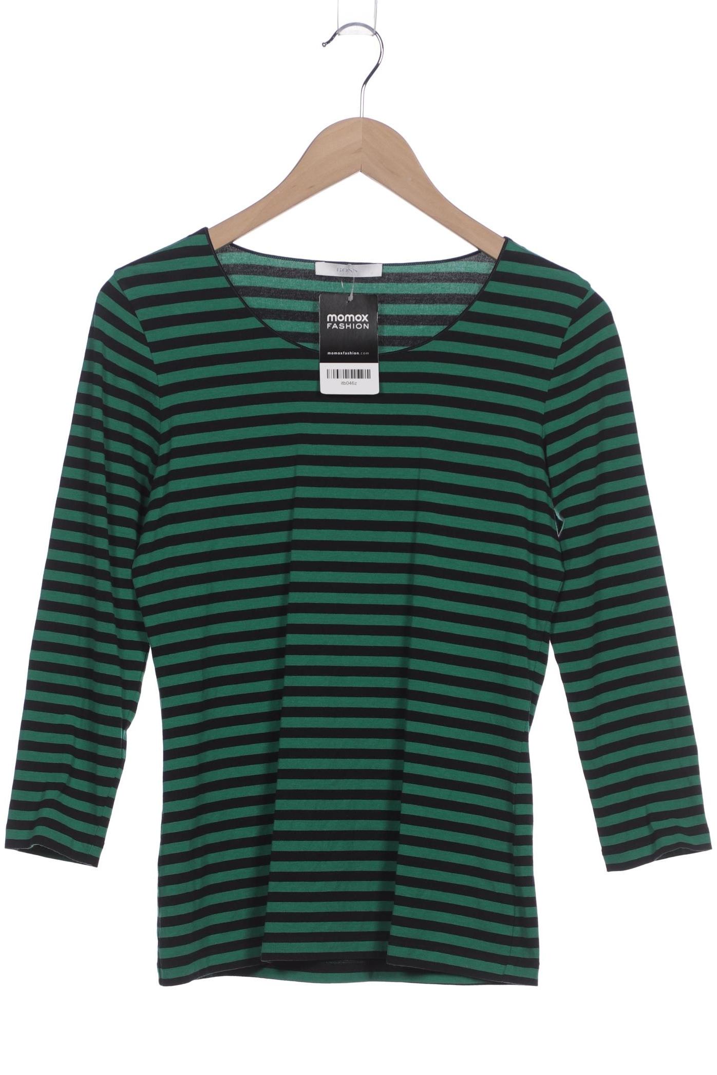 

Boss by Hugo Boss Damen Langarmshirt, grün, Gr. 38