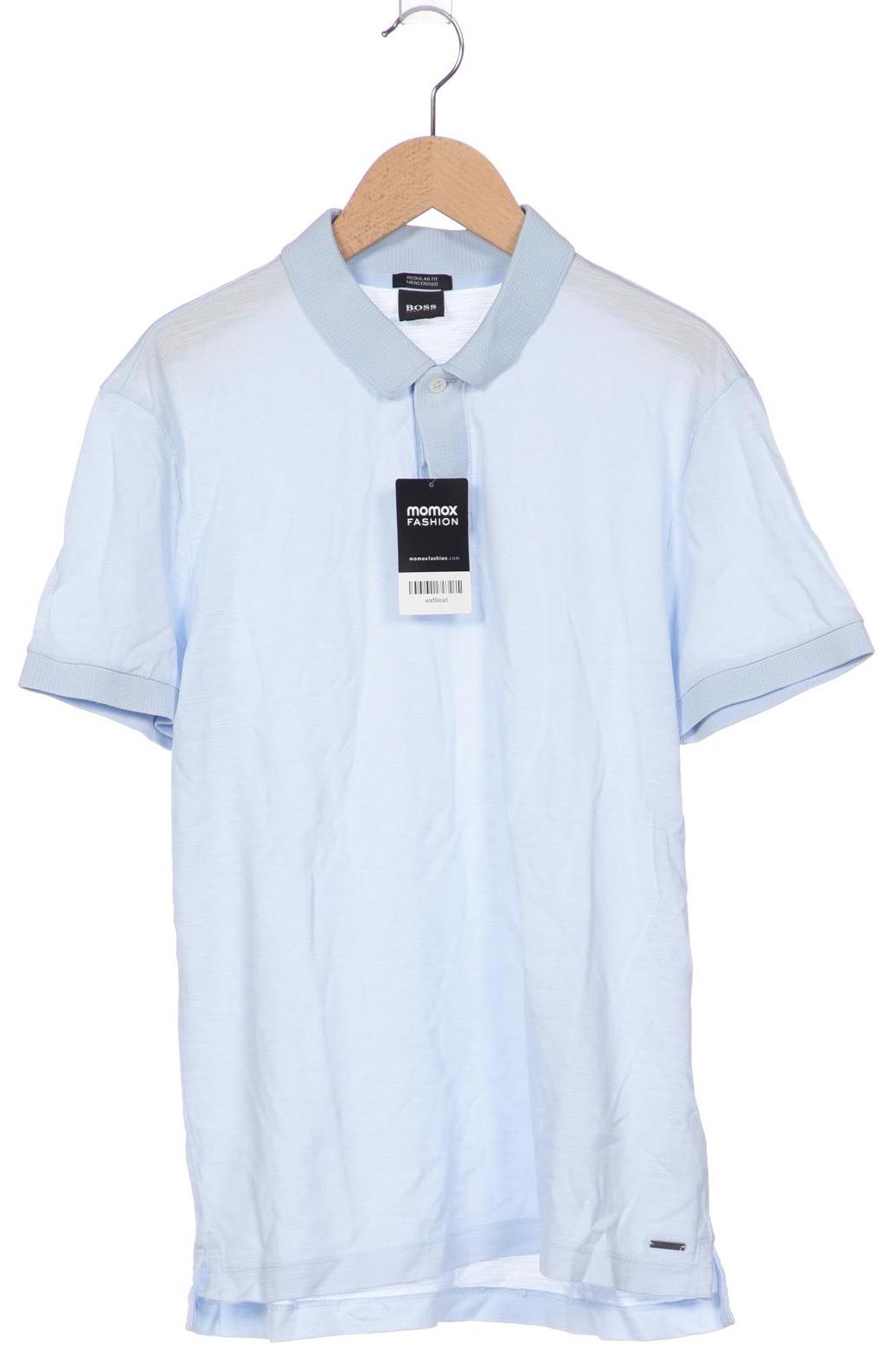 

Boss by Hugo Boss Herren Poloshirt, hellblau, Gr. 46