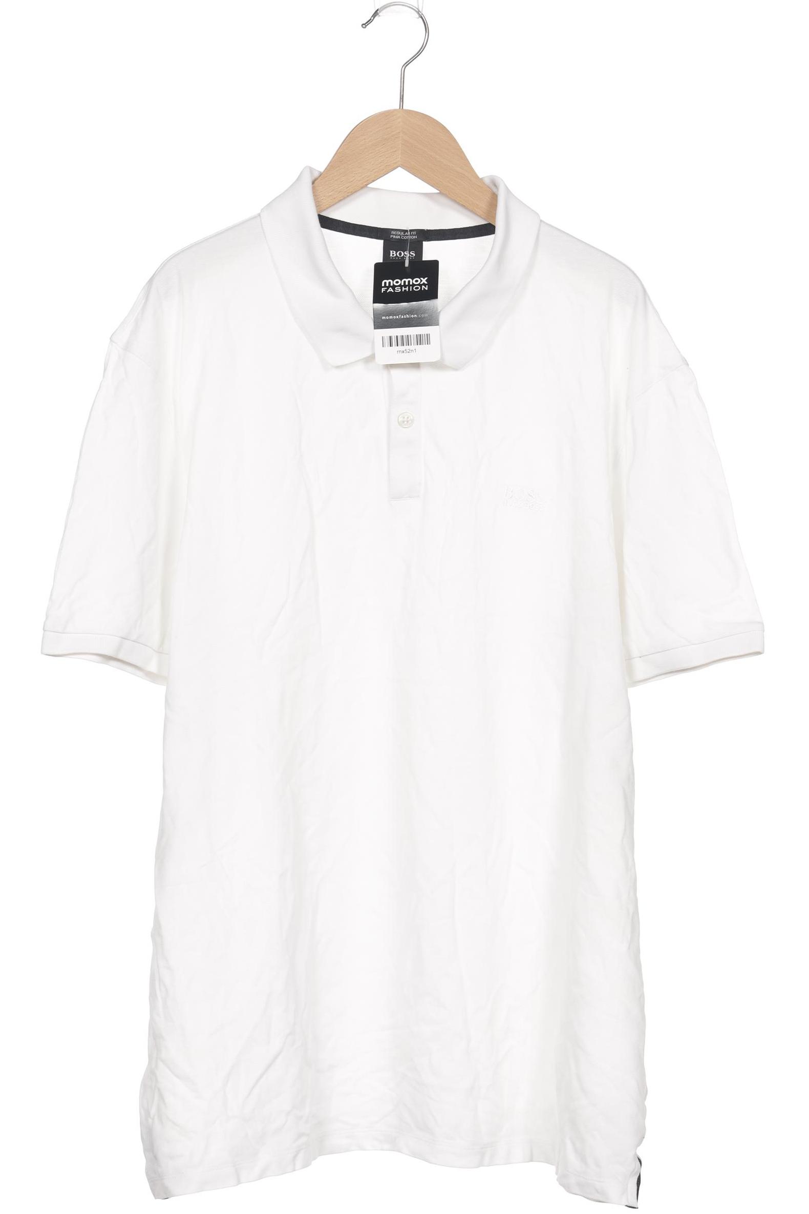 

Boss by Hugo Boss Herren Poloshirt, weiß, Gr. 58