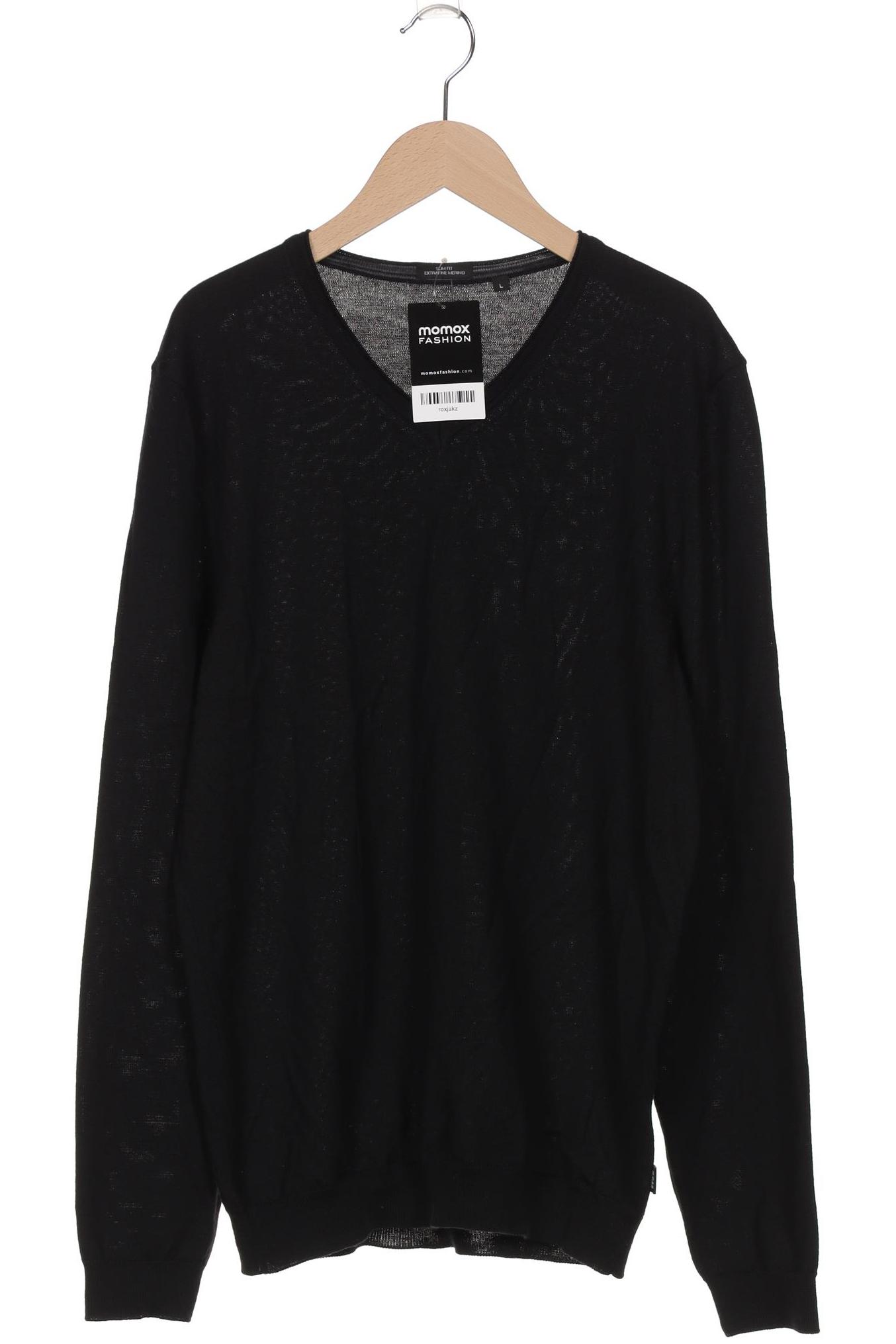 

Boss by Hugo Boss Herren Pullover, schwarz, Gr. 52