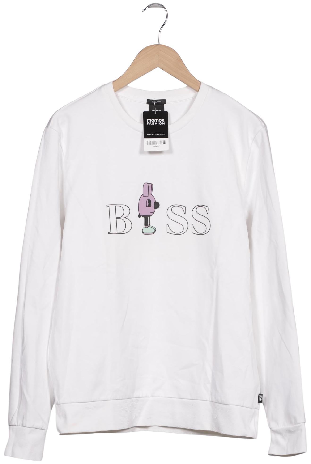 

Boss by Hugo Boss Herren Sweatshirt, weiß, Gr. 52