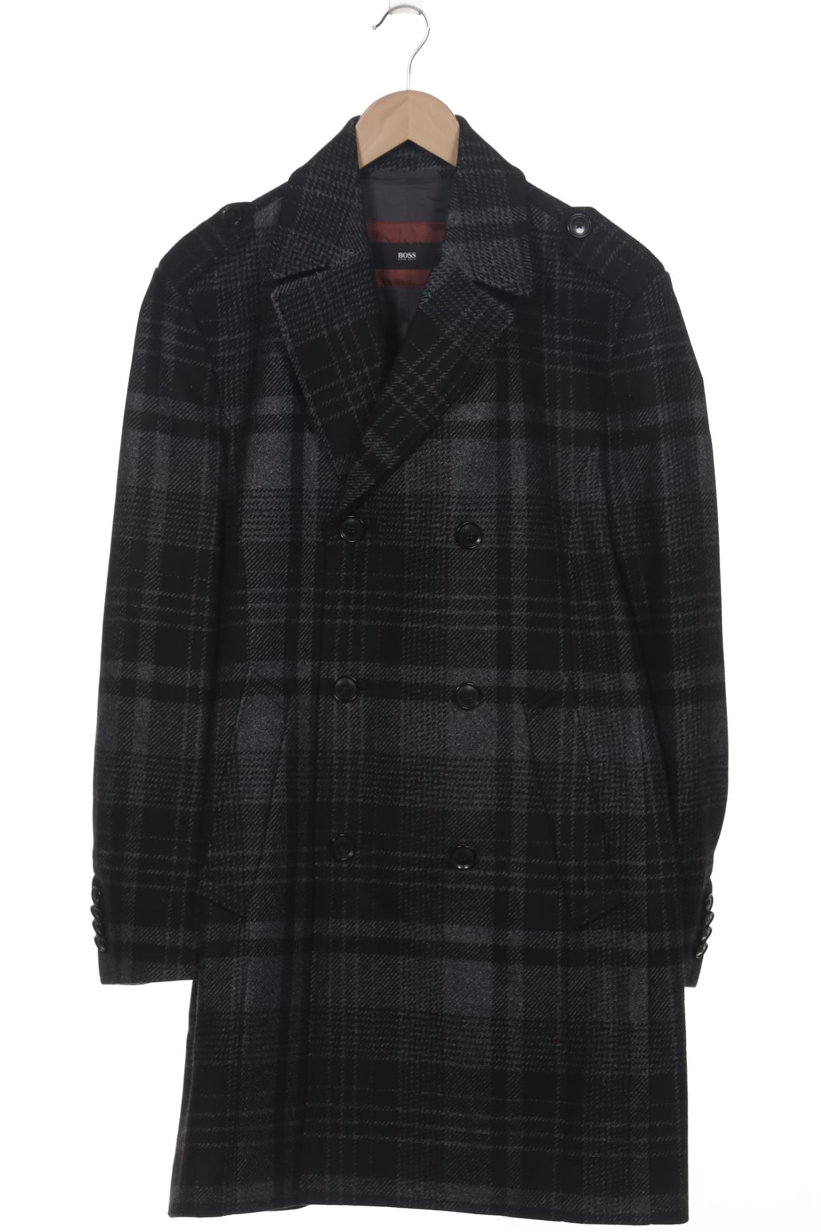 

Boss by Hugo Boss Herren Mantel, schwarz, Gr. 48