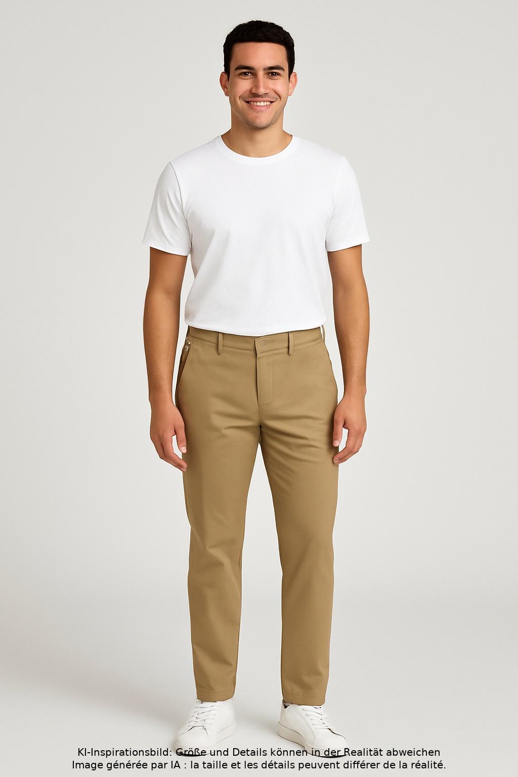 

Boss by Hugo Boss Herren Stoffhose, beige, Gr. 52