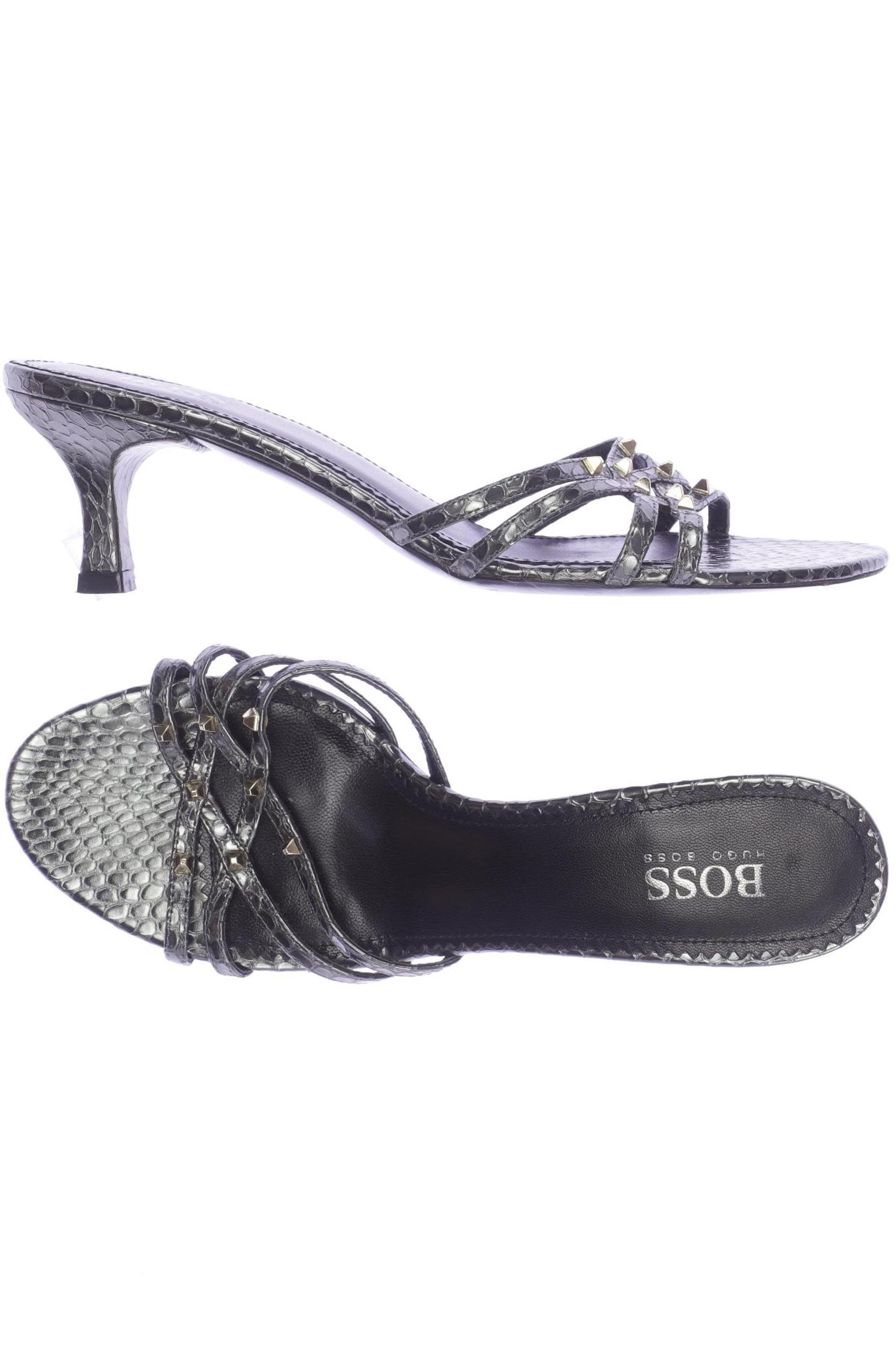 

Boss by Hugo Boss Damen Sandale, grau, Gr. 37