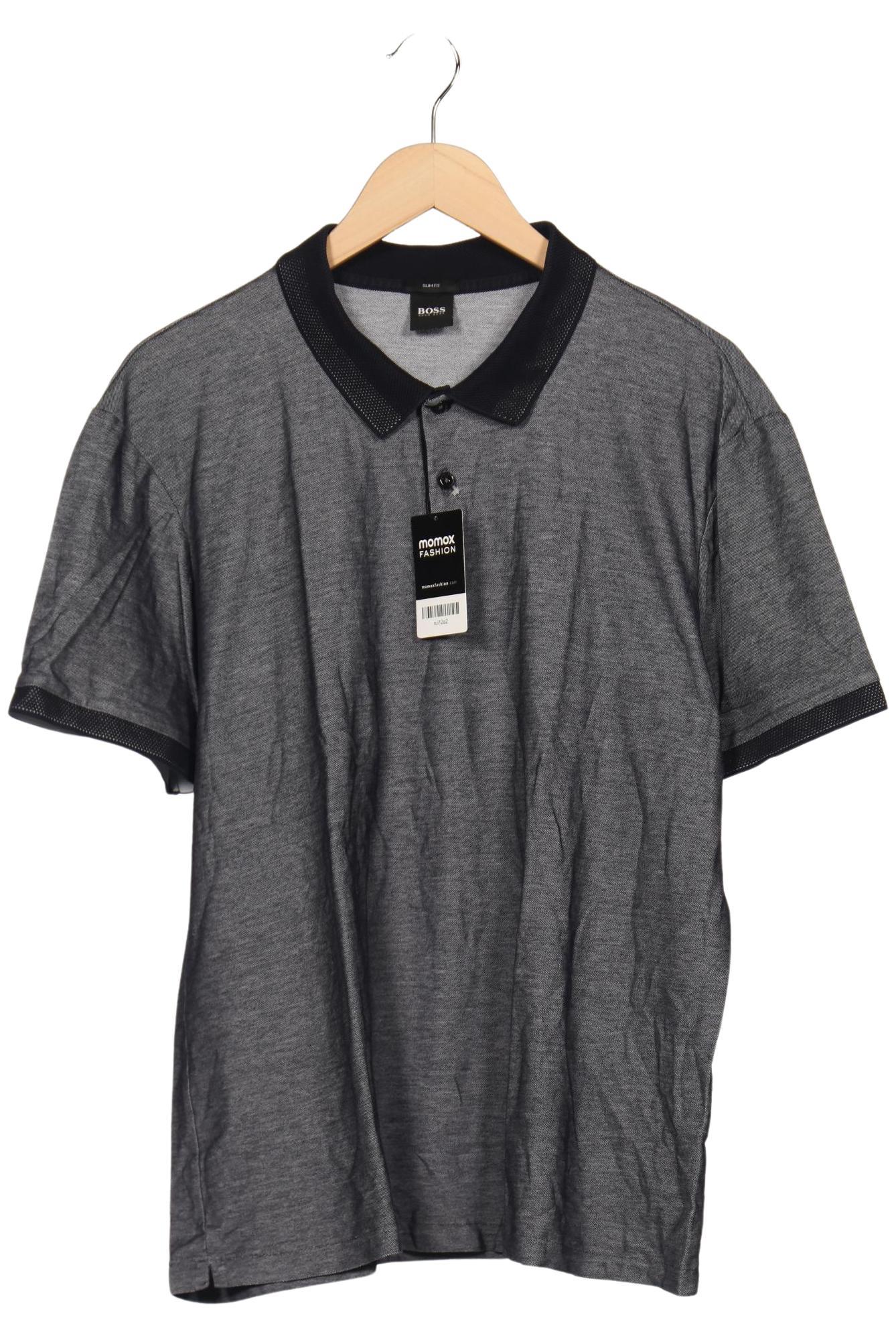 

Boss by Hugo Boss Herren Poloshirt, grau, Gr. 56