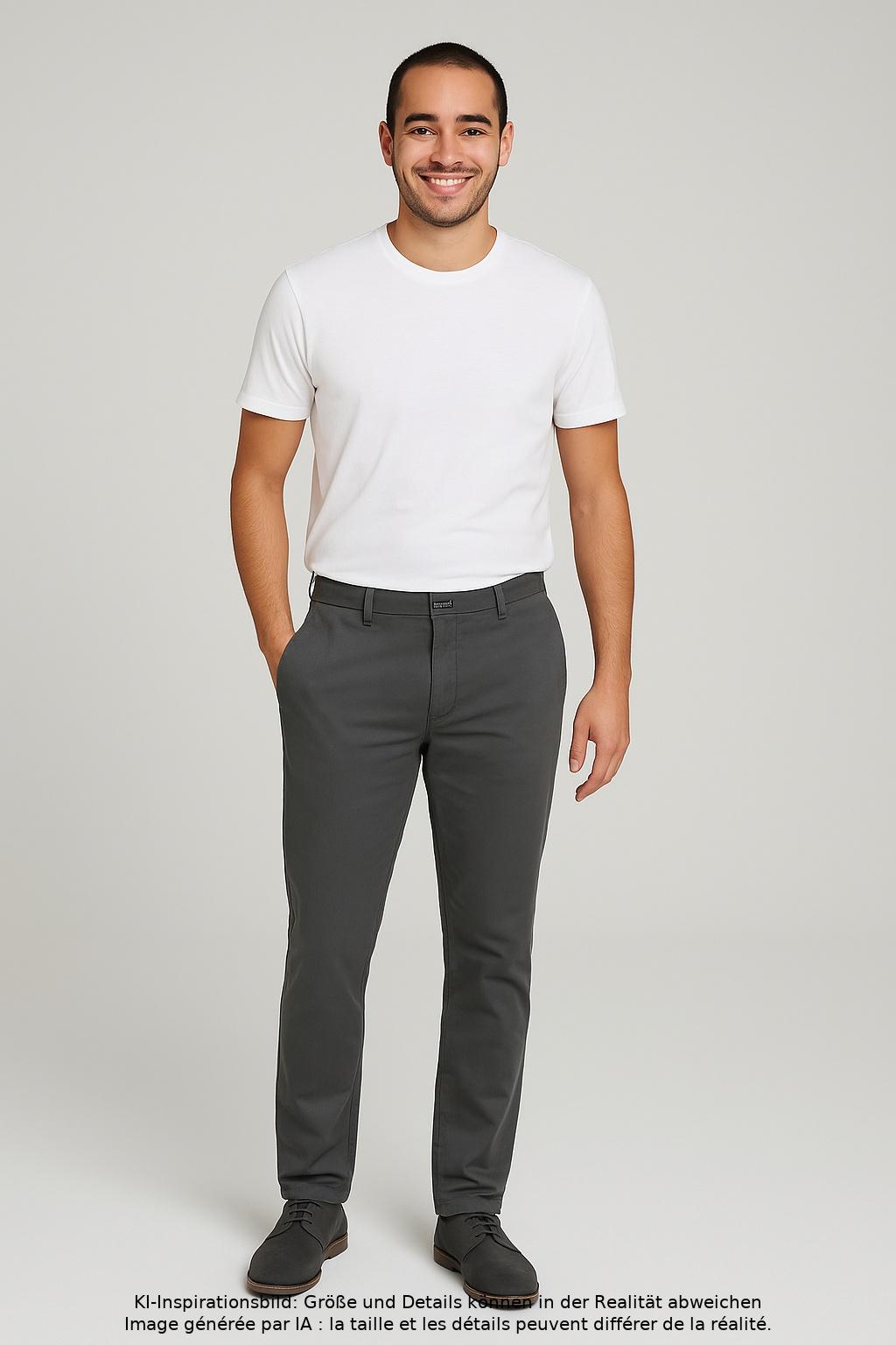 

Boss by Hugo Boss Herren Stoffhose, grau, Gr. 44