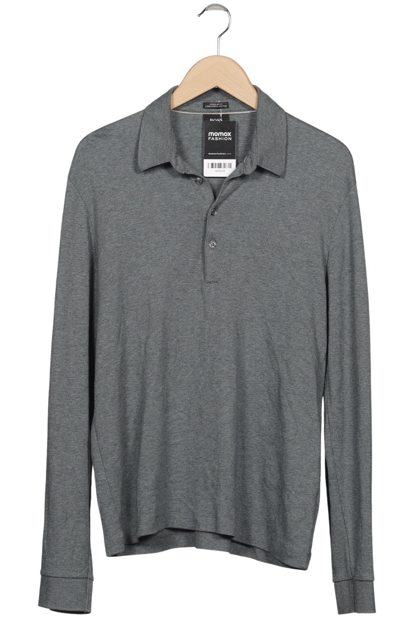 

Boss by Hugo Boss Herren Langarmshirt, grau, Gr. 48