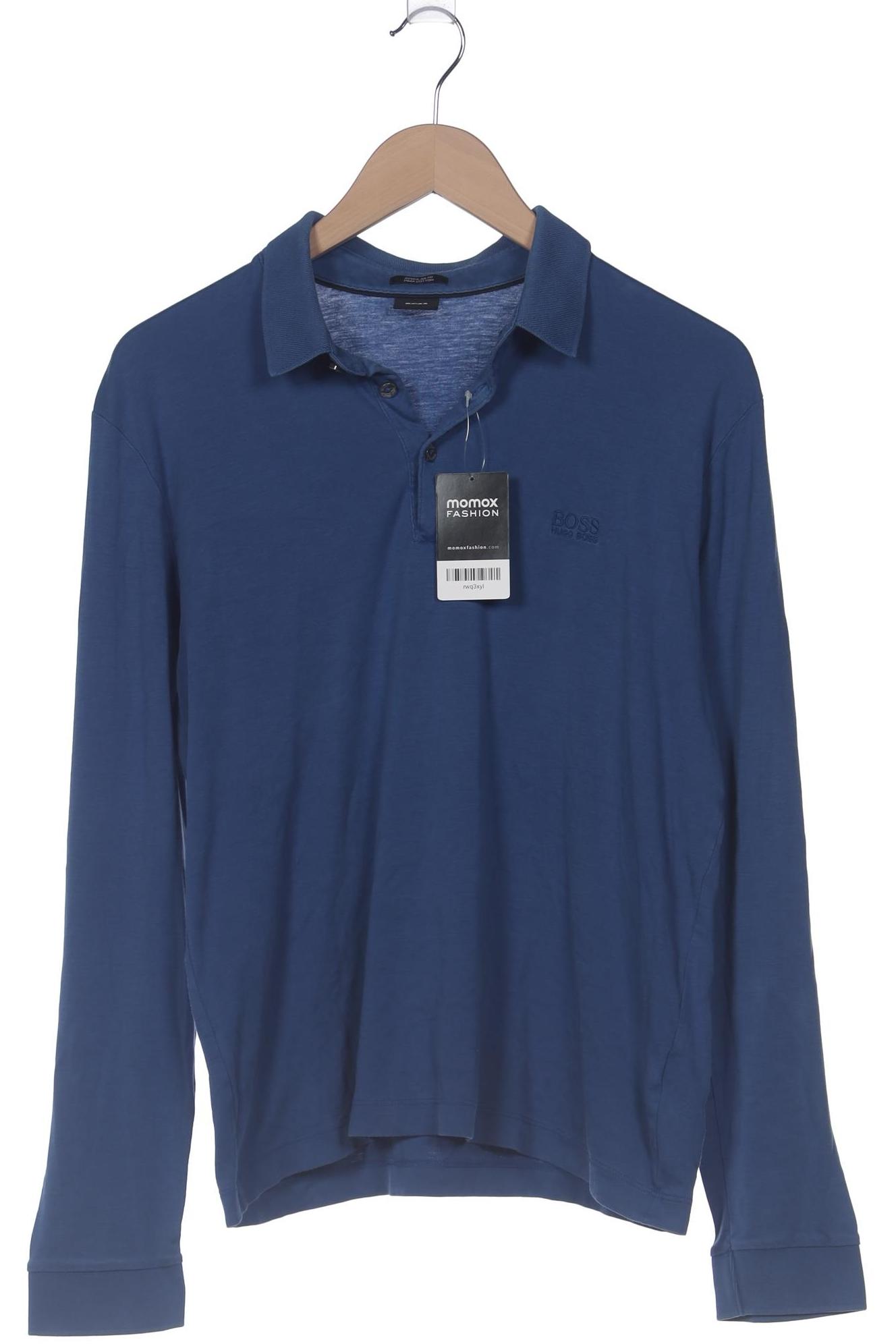 

Boss by Hugo Boss Herren Poloshirt, blau, Gr. 52