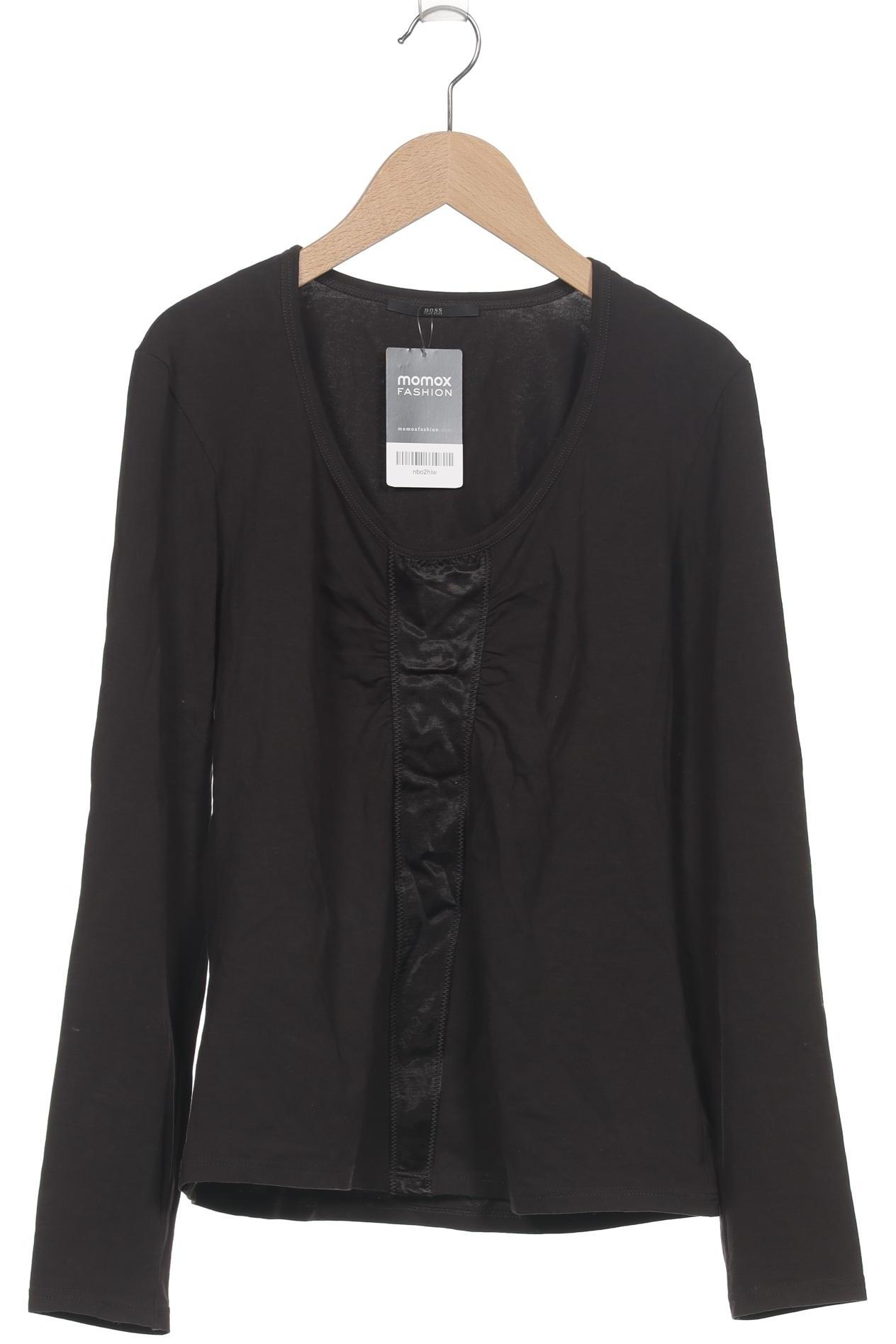 

Boss by Hugo Boss Damen Langarmshirt, schwarz, Gr. 42