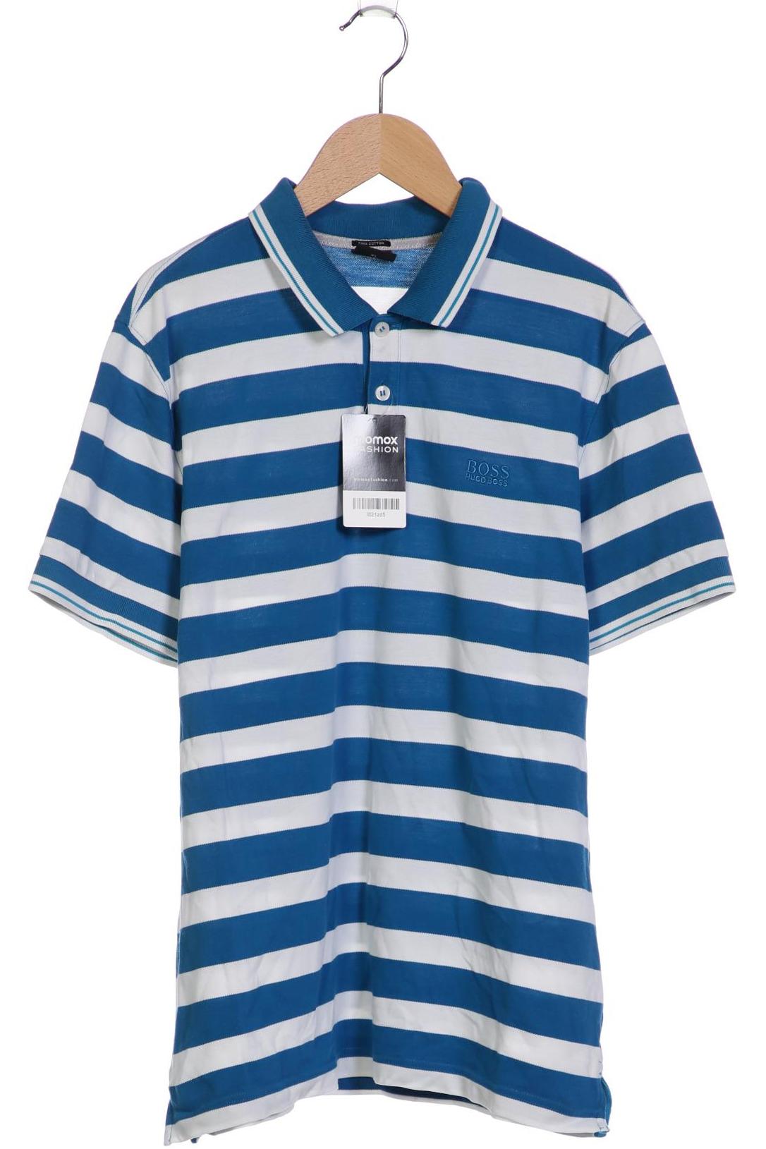 

Boss by Hugo Boss Herren Poloshirt, blau, Gr. 54