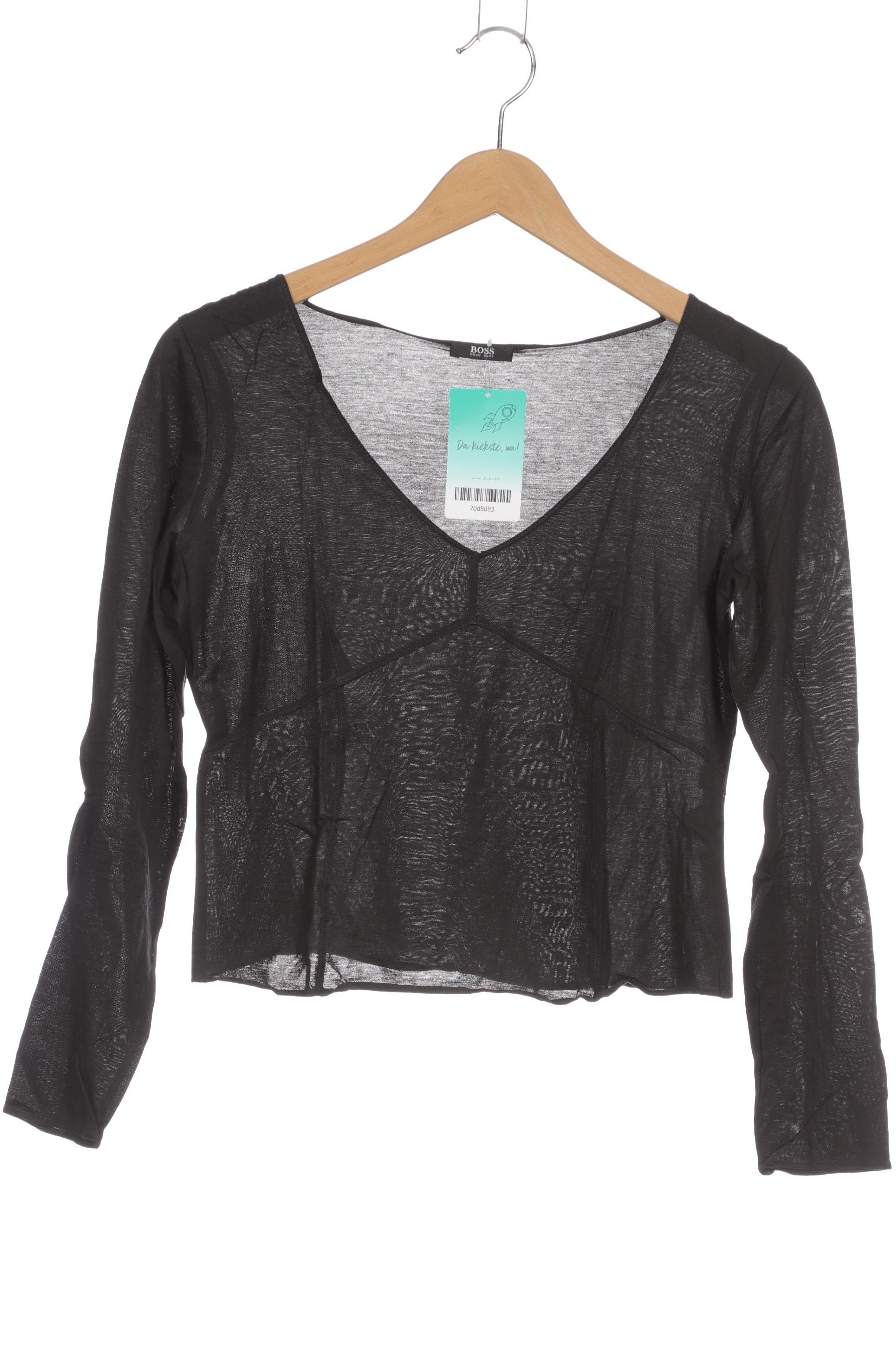 

Boss by Hugo Boss Damen Langarmshirt, schwarz, Gr. 34