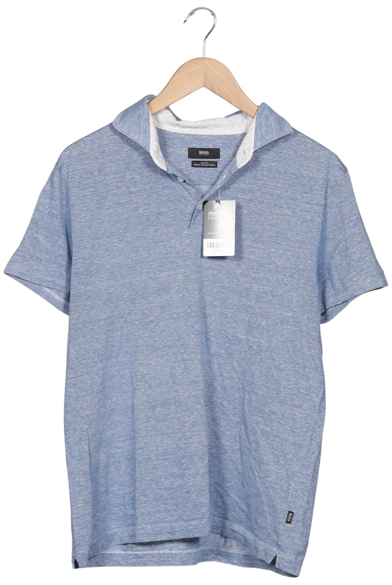 

Boss by Hugo Boss Herren Poloshirt, hellblau, Gr. 52