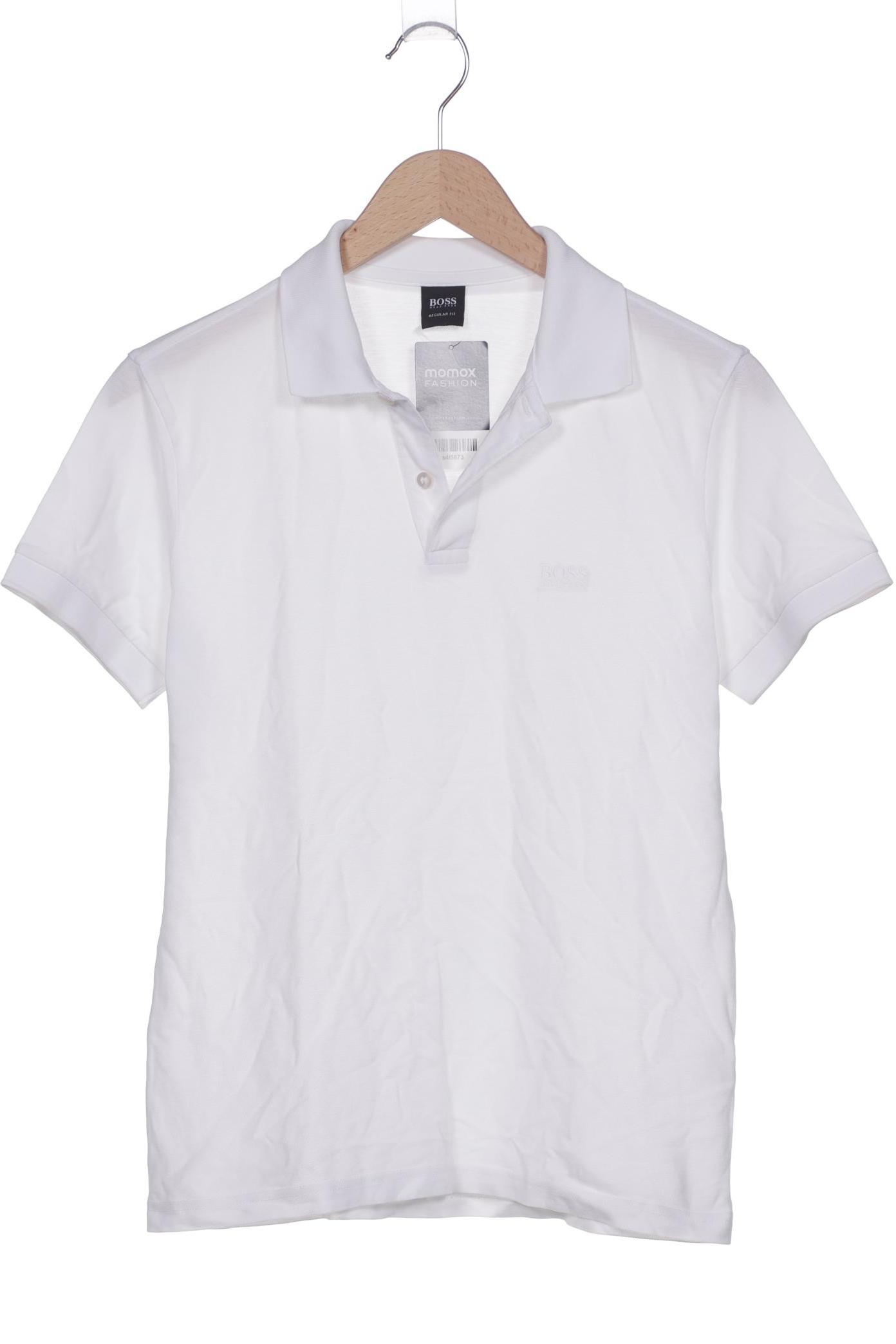 

Boss by Hugo Boss Herren Poloshirt, weiß, Gr. 46