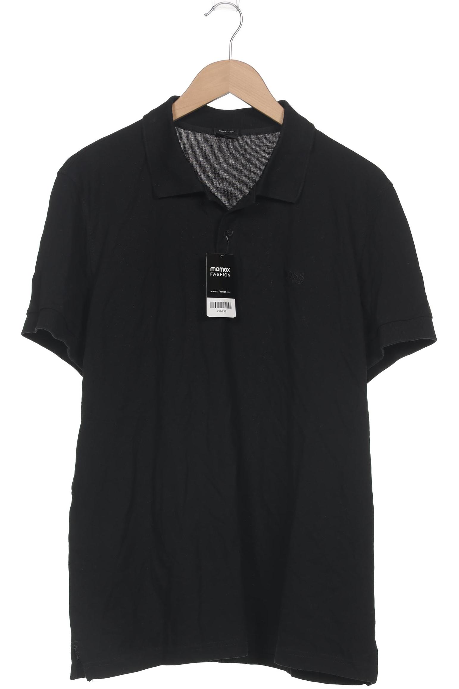 

Boss by Hugo Boss Herren Poloshirt, schwarz, Gr. 56