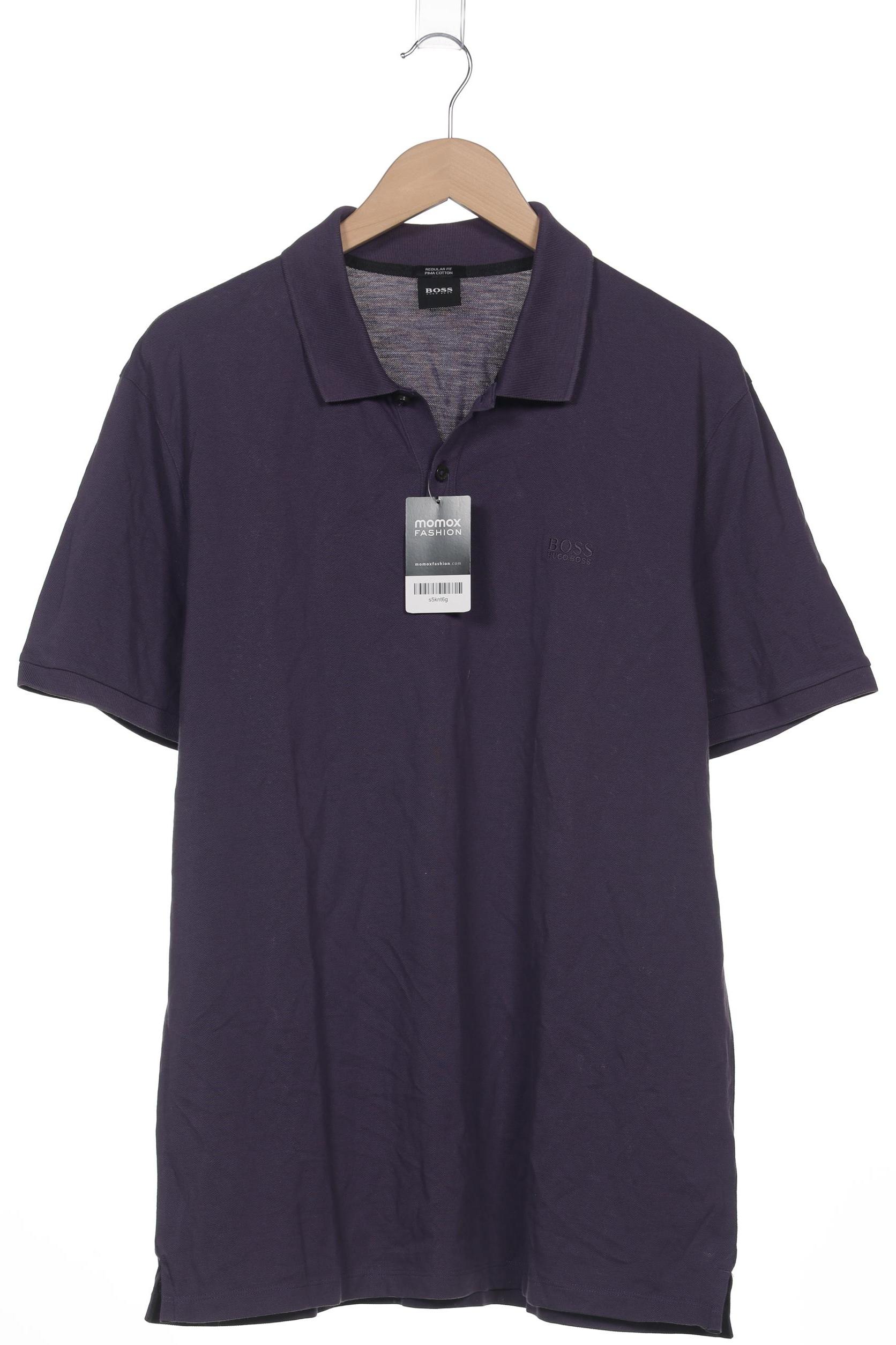 

Boss by Hugo Boss Herren Poloshirt, flieder, Gr. 56