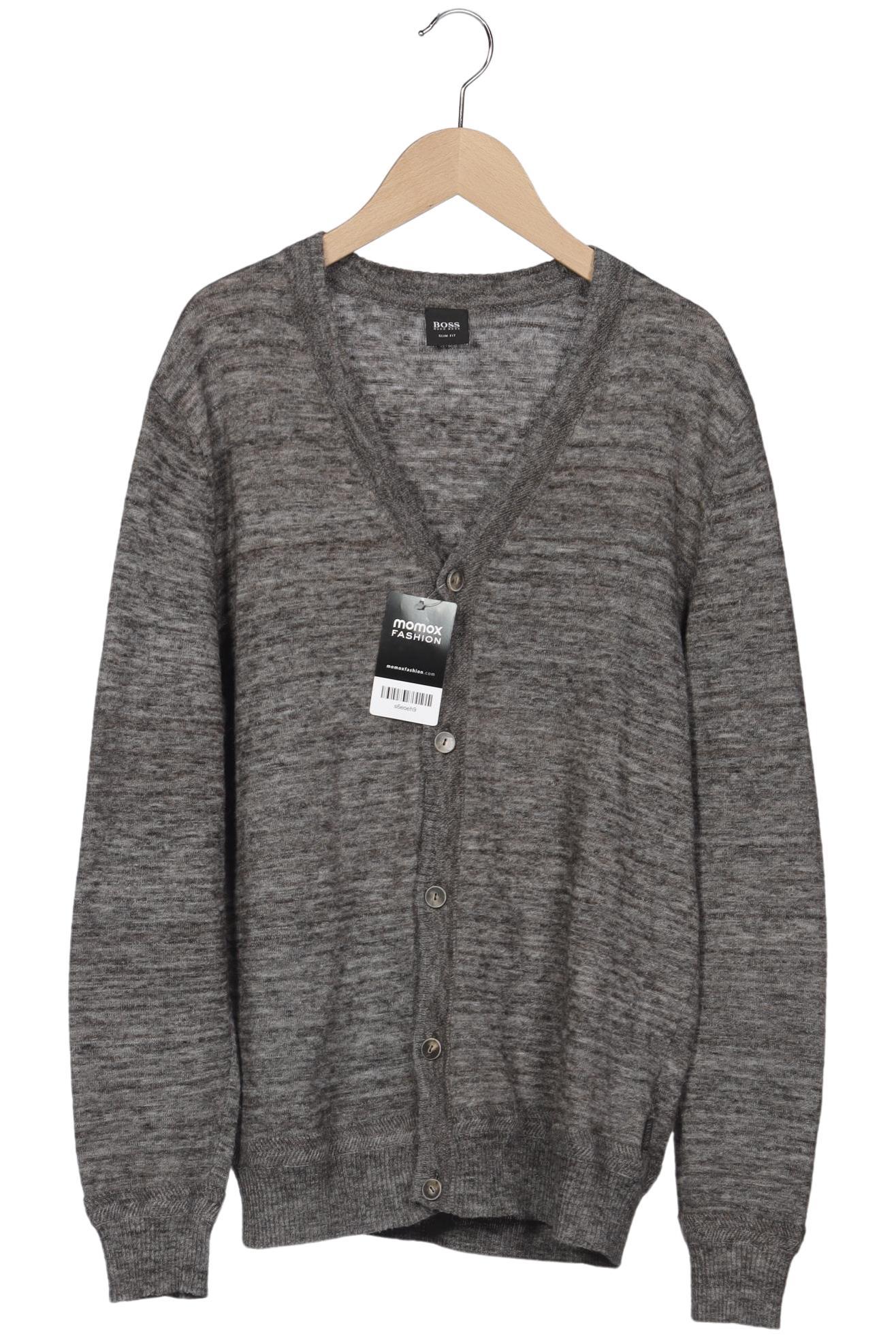 

Boss by Hugo Boss Herren Strickjacke, grau, Gr. 52