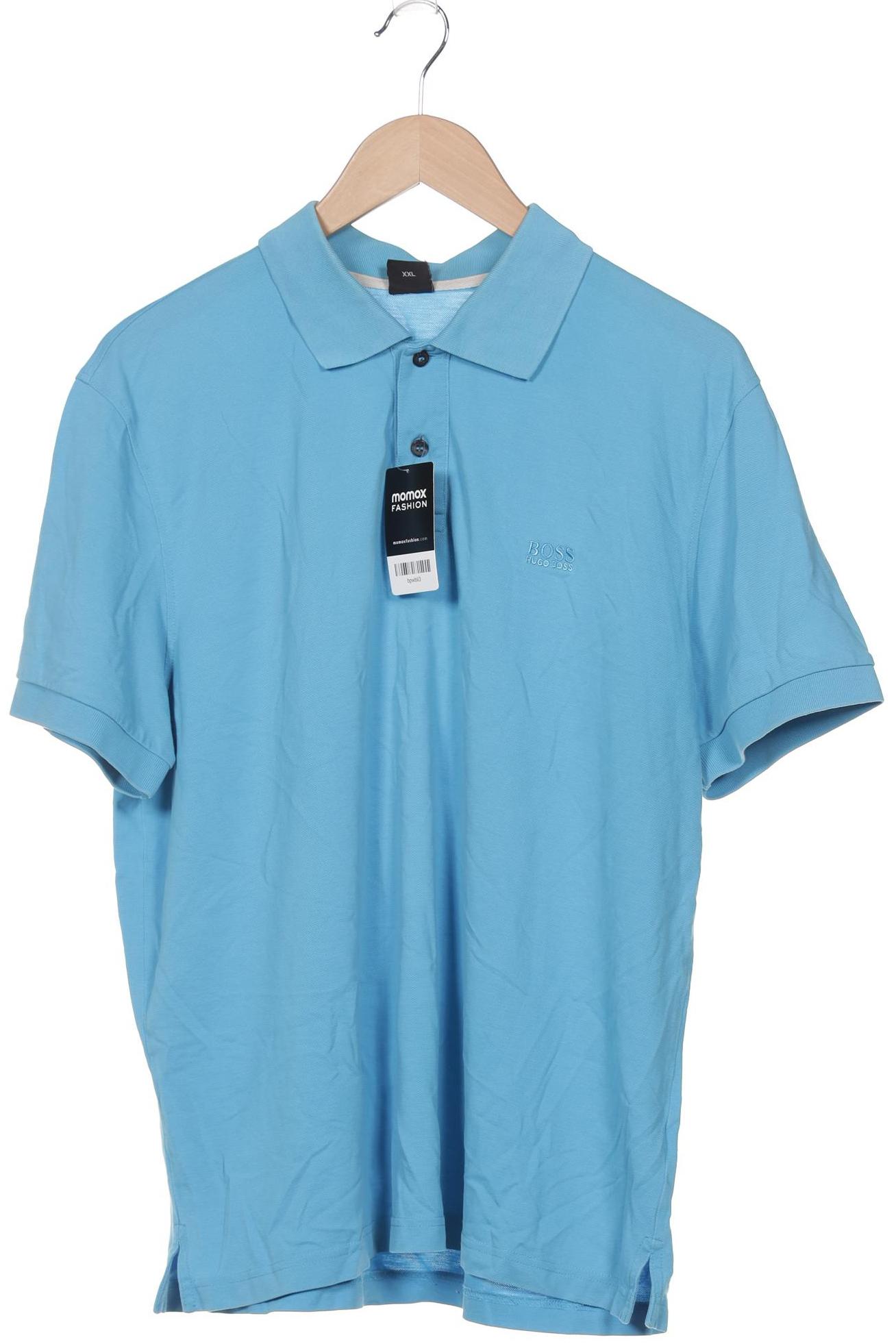 

Boss by Hugo Boss Herren Poloshirt, blau, Gr. 56