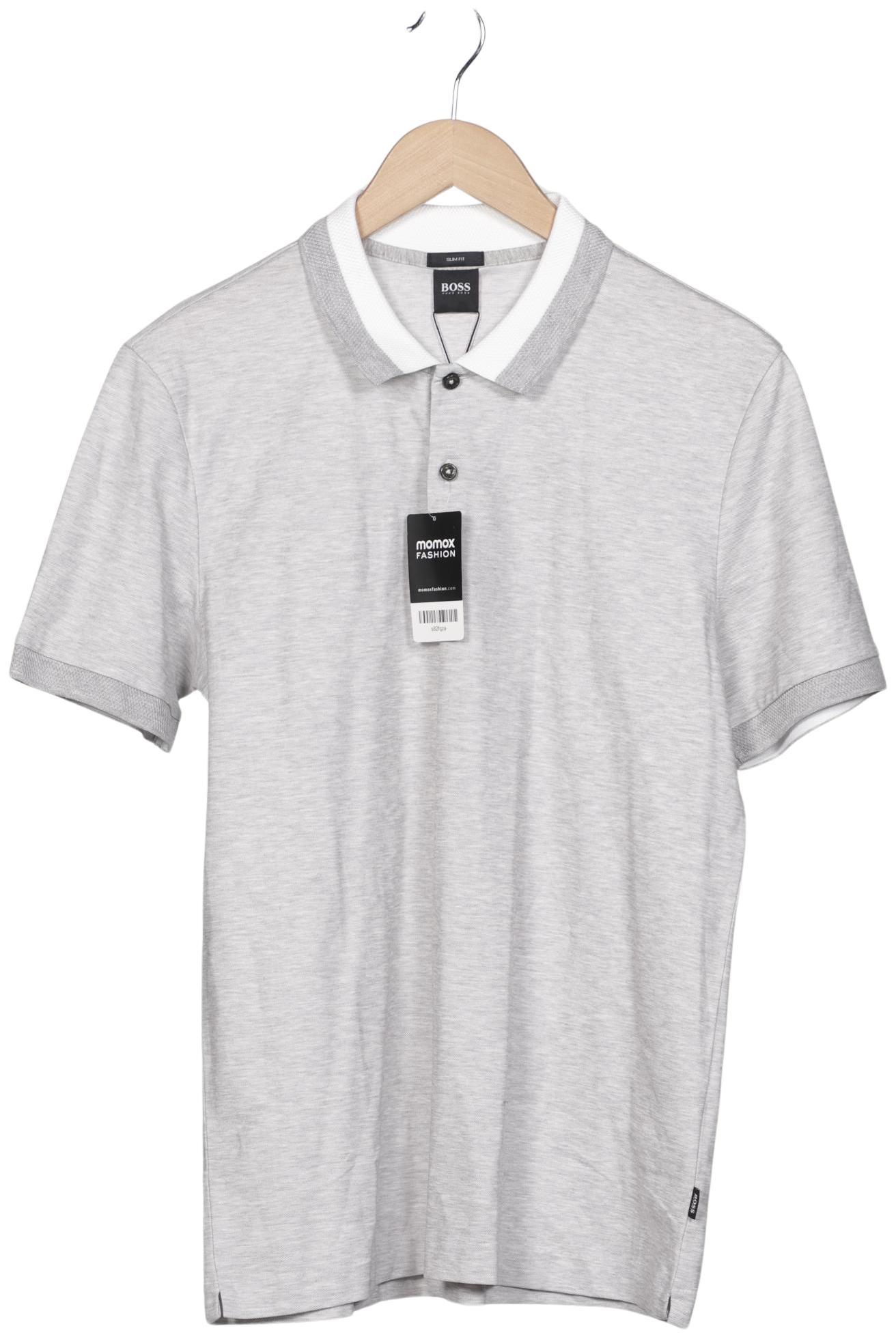 

Boss by Hugo Boss Herren Poloshirt, grau, Gr. 48