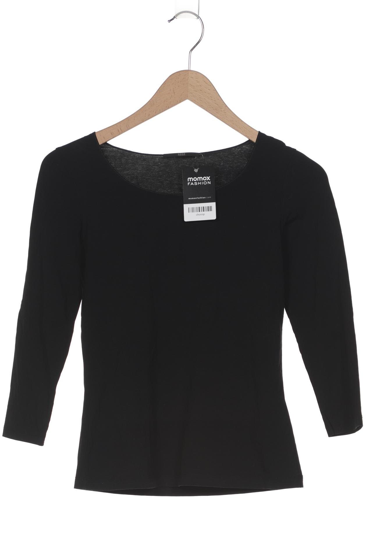 

Boss by Hugo Boss Damen Langarmshirt, schwarz, Gr. 34