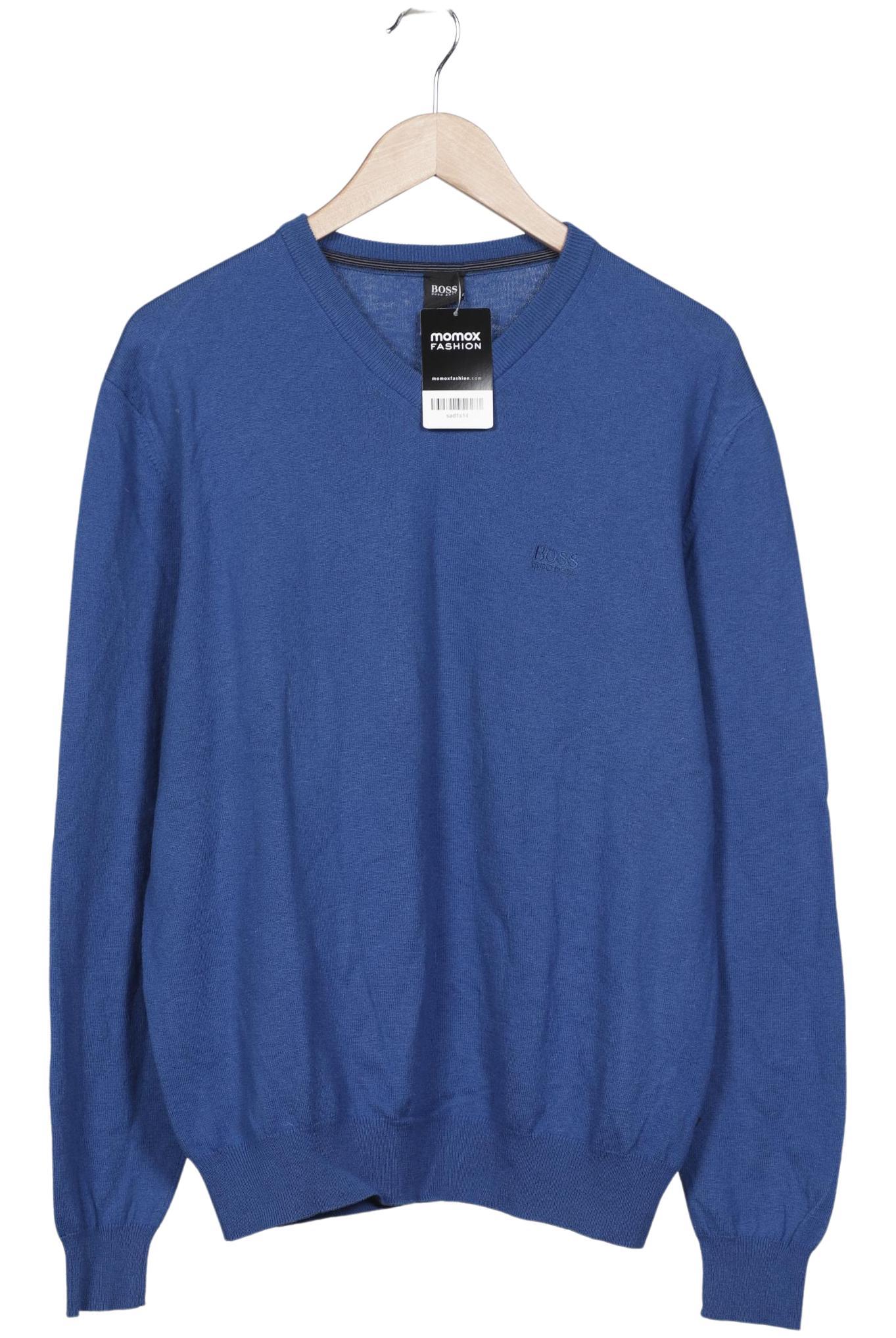 

Boss by Hugo Boss Herren Pullover, blau, Gr. 54
