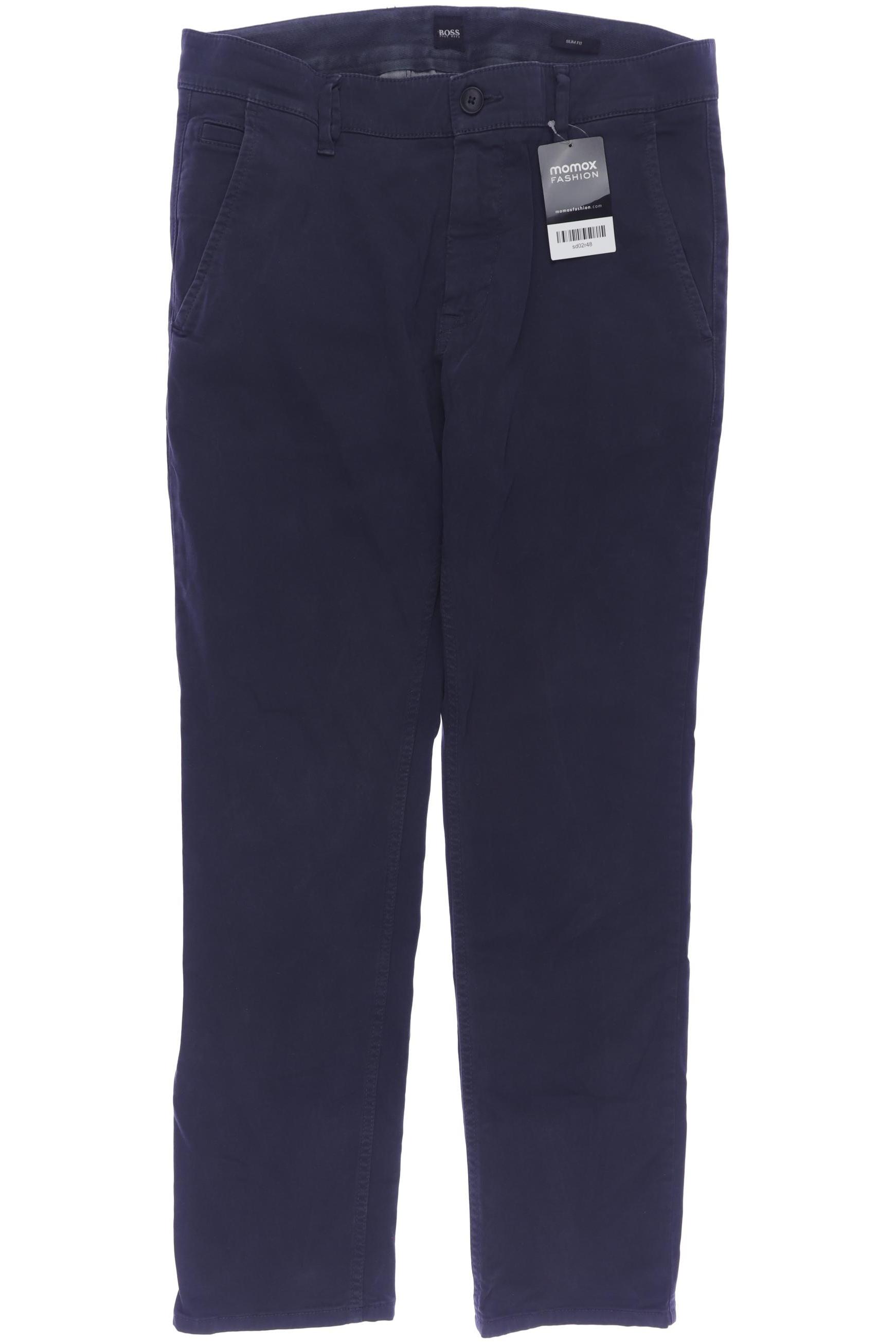 

Boss by Hugo Boss Herren Stoffhose, marineblau, Gr. 30