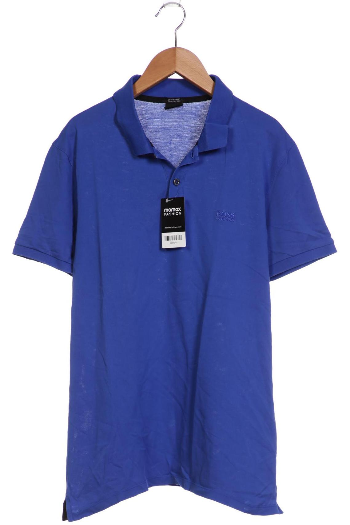 

Boss by Hugo Boss Herren Poloshirt, blau, Gr. 52