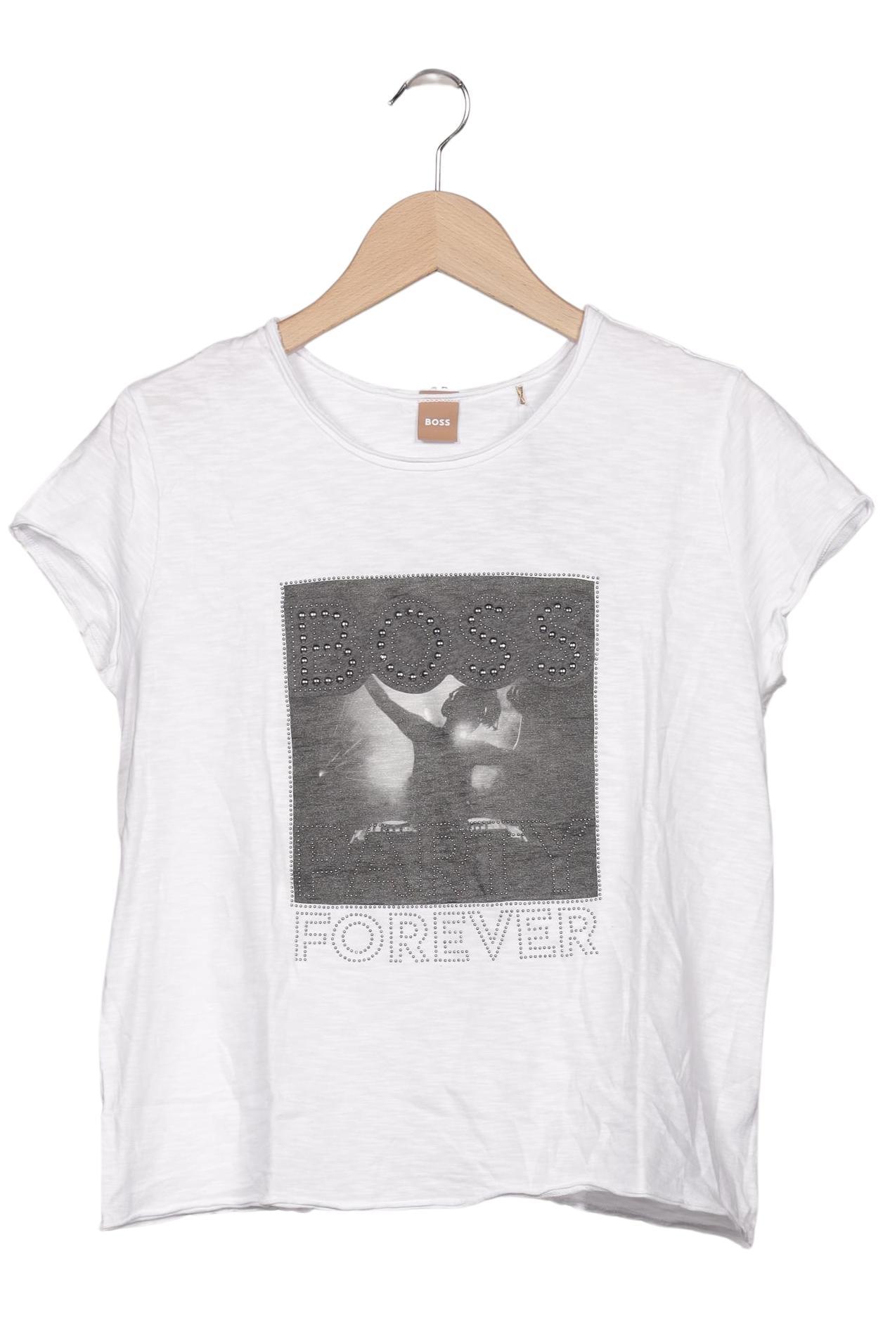 

Boss by Hugo Boss Damen T-Shirt, weiß, Gr. 38